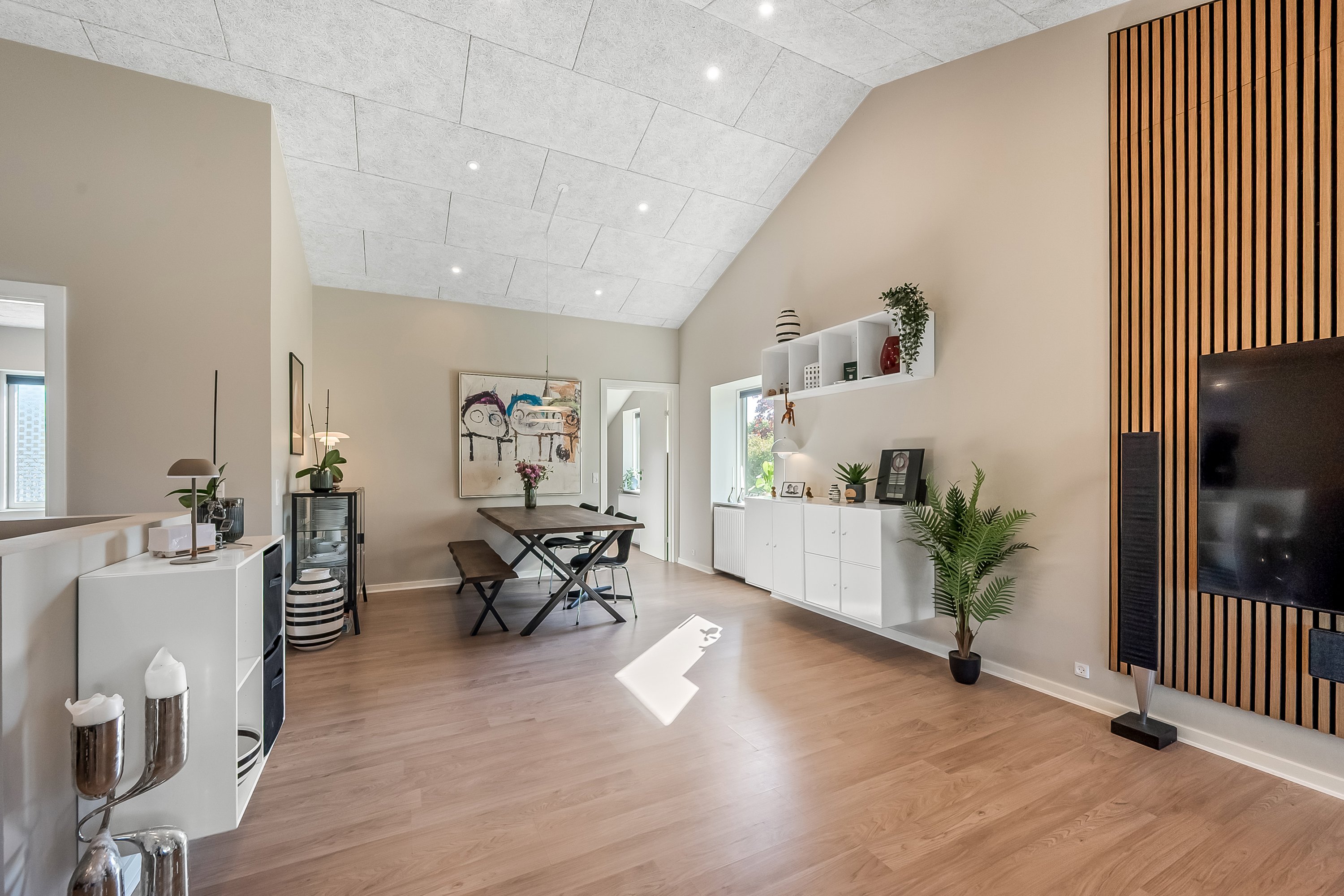 Fremhævet stue billede i fuldskærmstilstand. Billede af Dalvej 7, 6900 Skjern