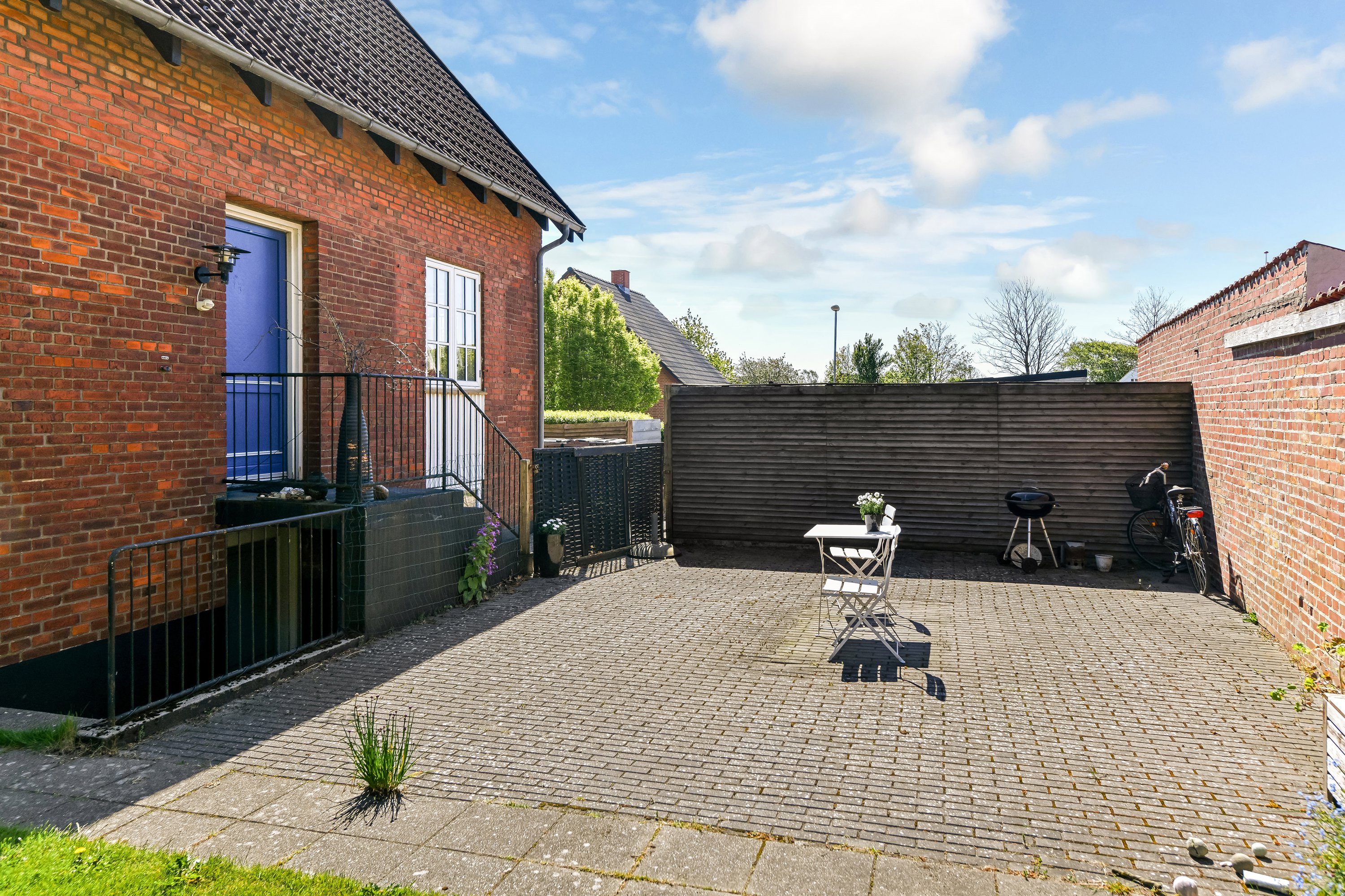 Fremhævet terrasse billede i fuldskærmstilstand. Billede af Wessels Alle 4, 6700 Esbjerg