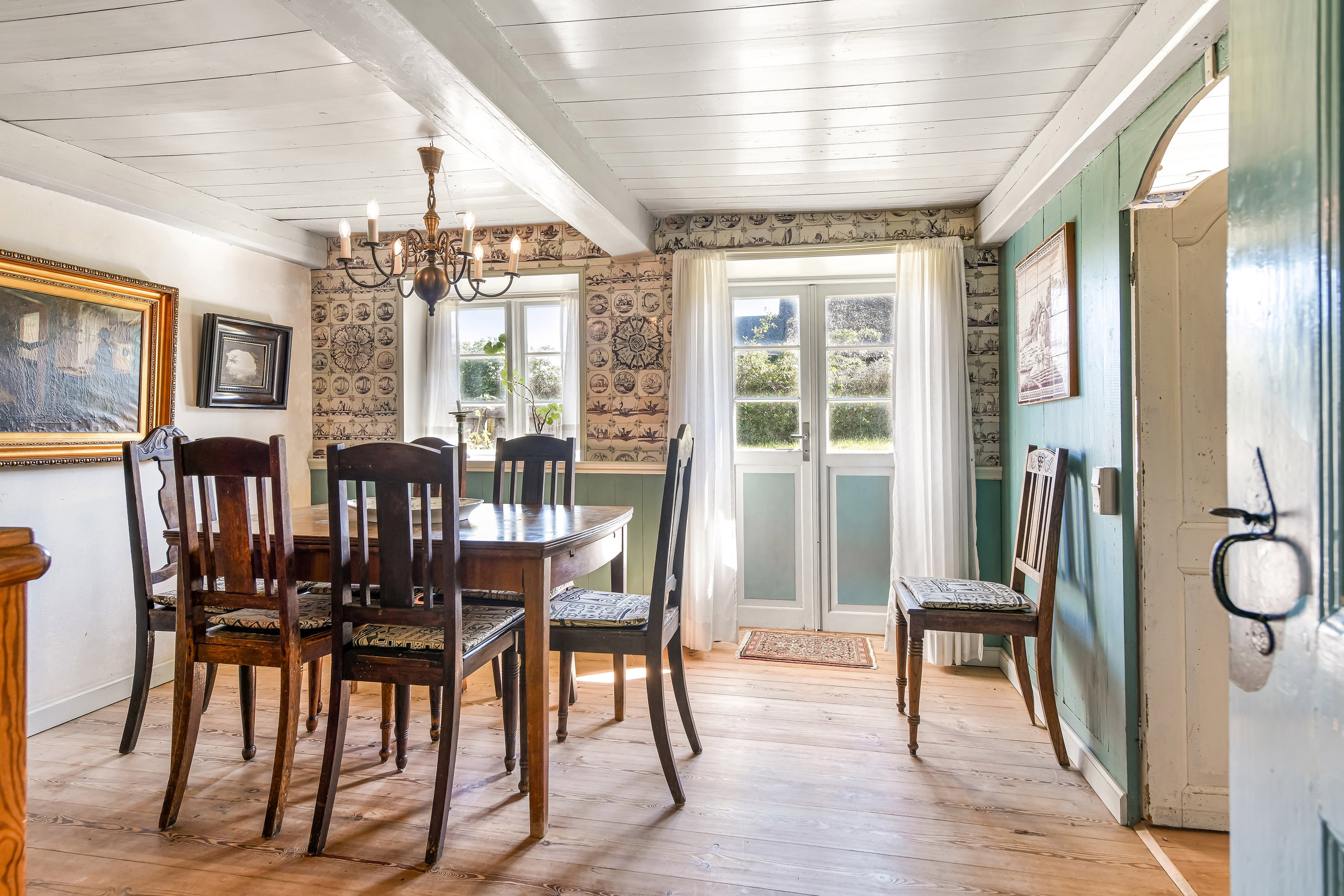 Fremhævet stue billede i fuldskærmstilstand. Billede af Øster Land 9, Sønderho, 6720 Fanø