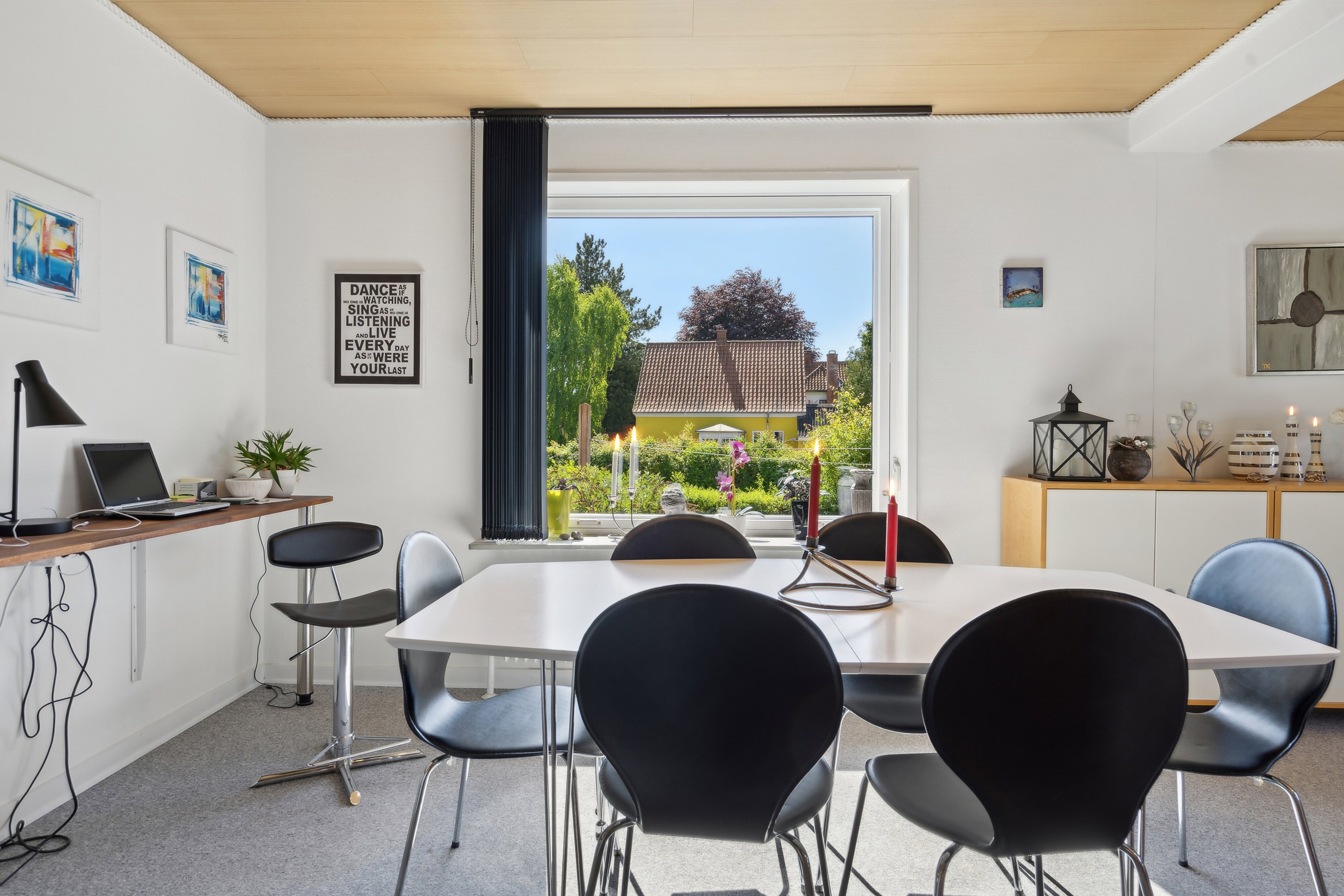 Fremhævet spisestue billede i fuldskærmstilstand. Billede af Odensevej 27, 5700 Svendborg