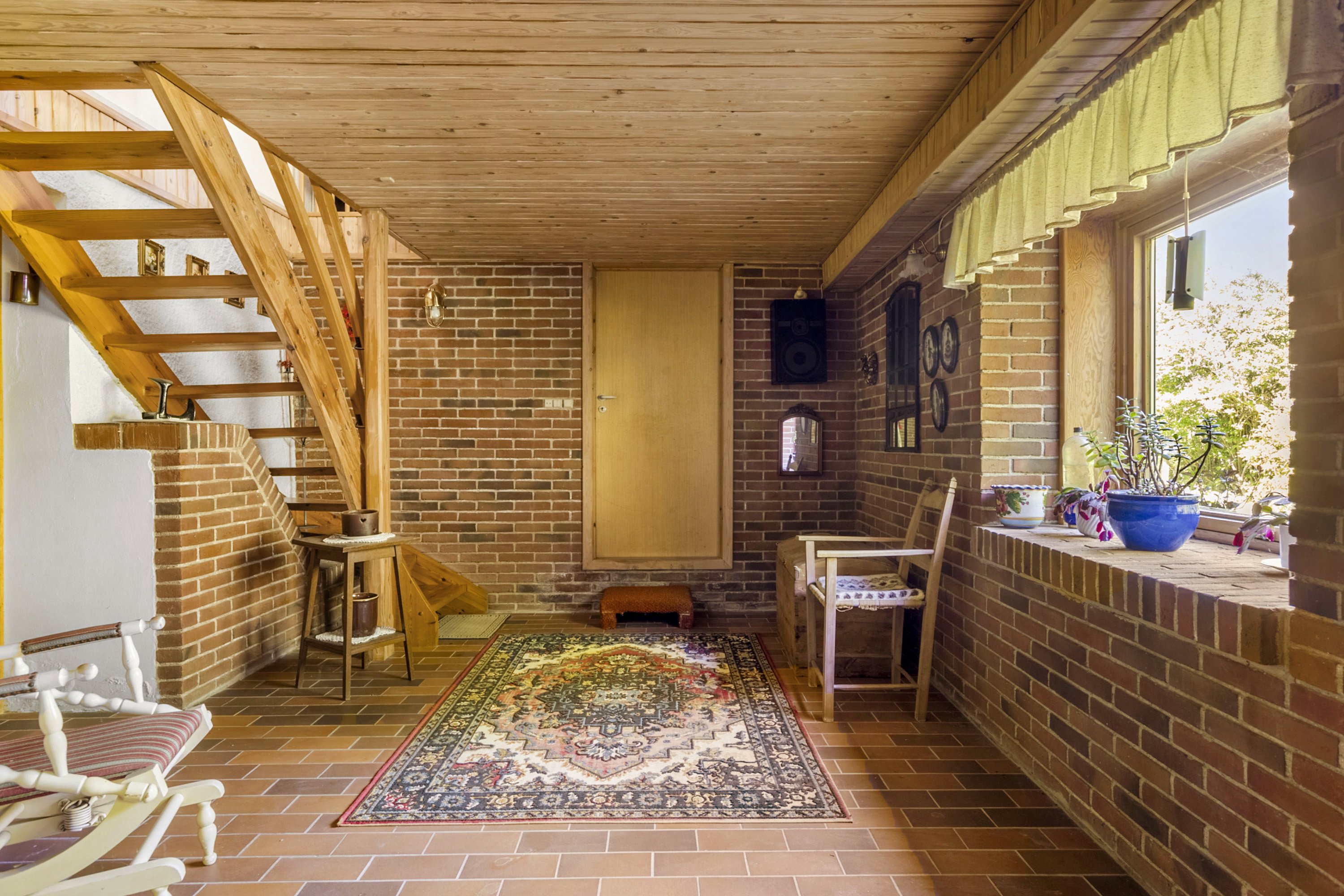 Fremhævet stue billede i fuldskærmstilstand. Billede af Farverhus 270, 6200 Aabenraa