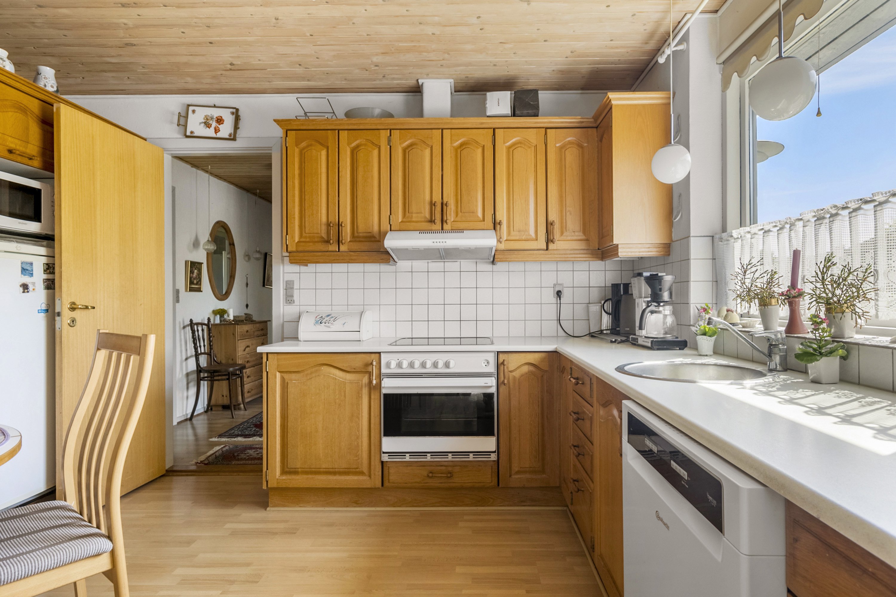 Fremhævet køkken billede i fuldskærmstilstand. Billede af Farverhus 270, 6200 Aabenraa