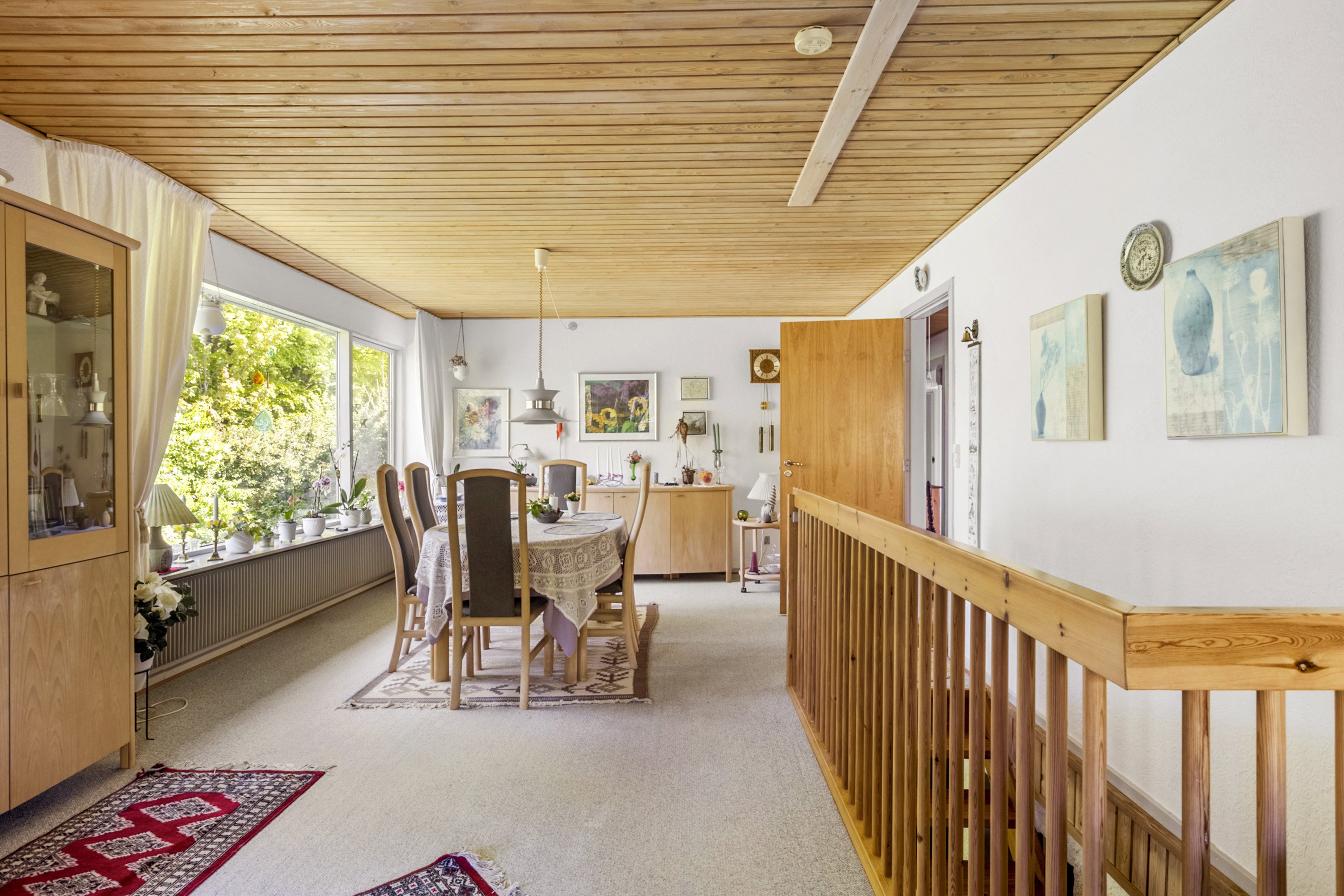 Fremhævet spisestue billede i fuldskærmstilstand. Billede af Farverhus 270, 6200 Aabenraa