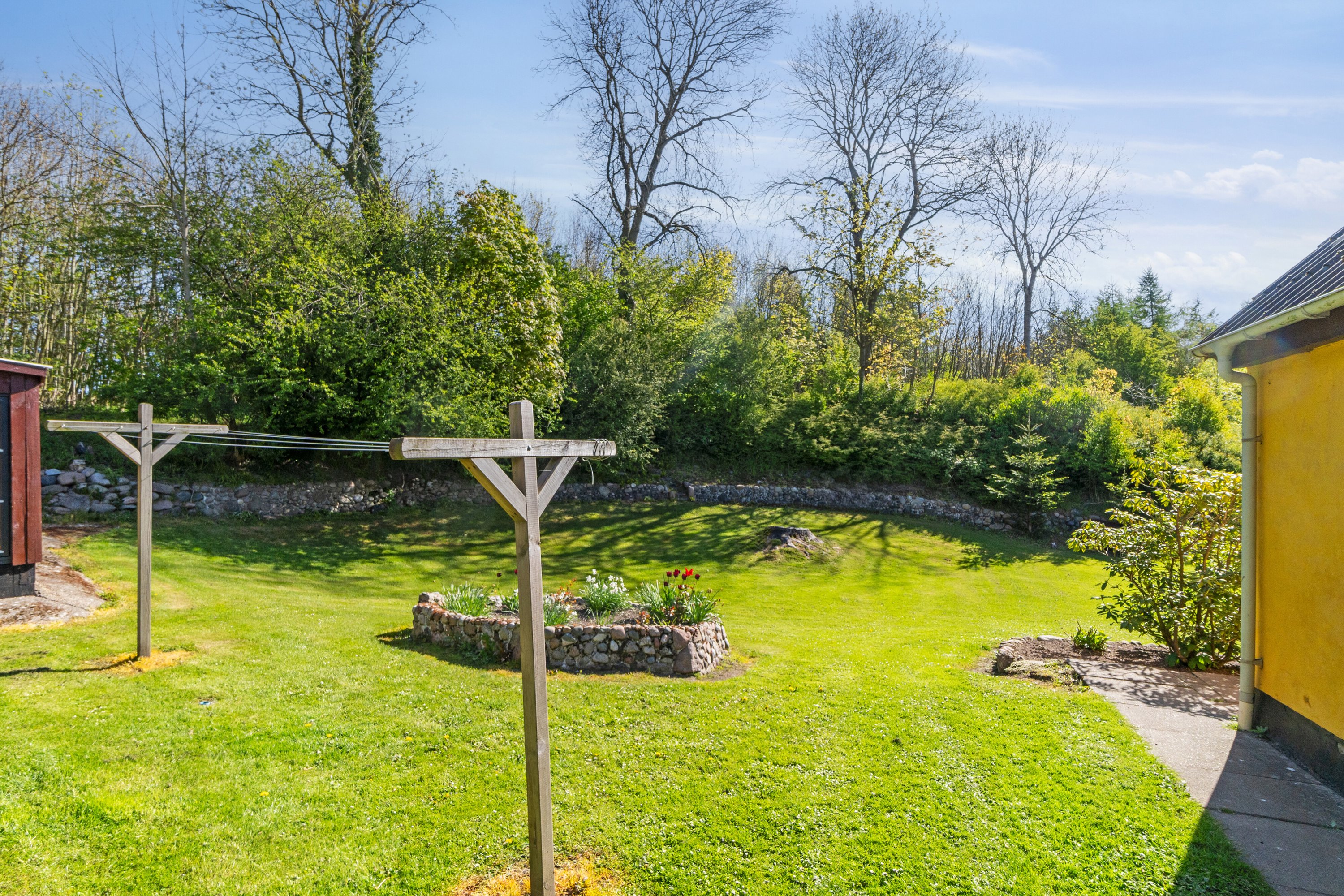 Fremhævet set fra haven billede i fuldskærmstilstand. Billede af Oddershedevej 2, Skovsted, 7700 Thisted