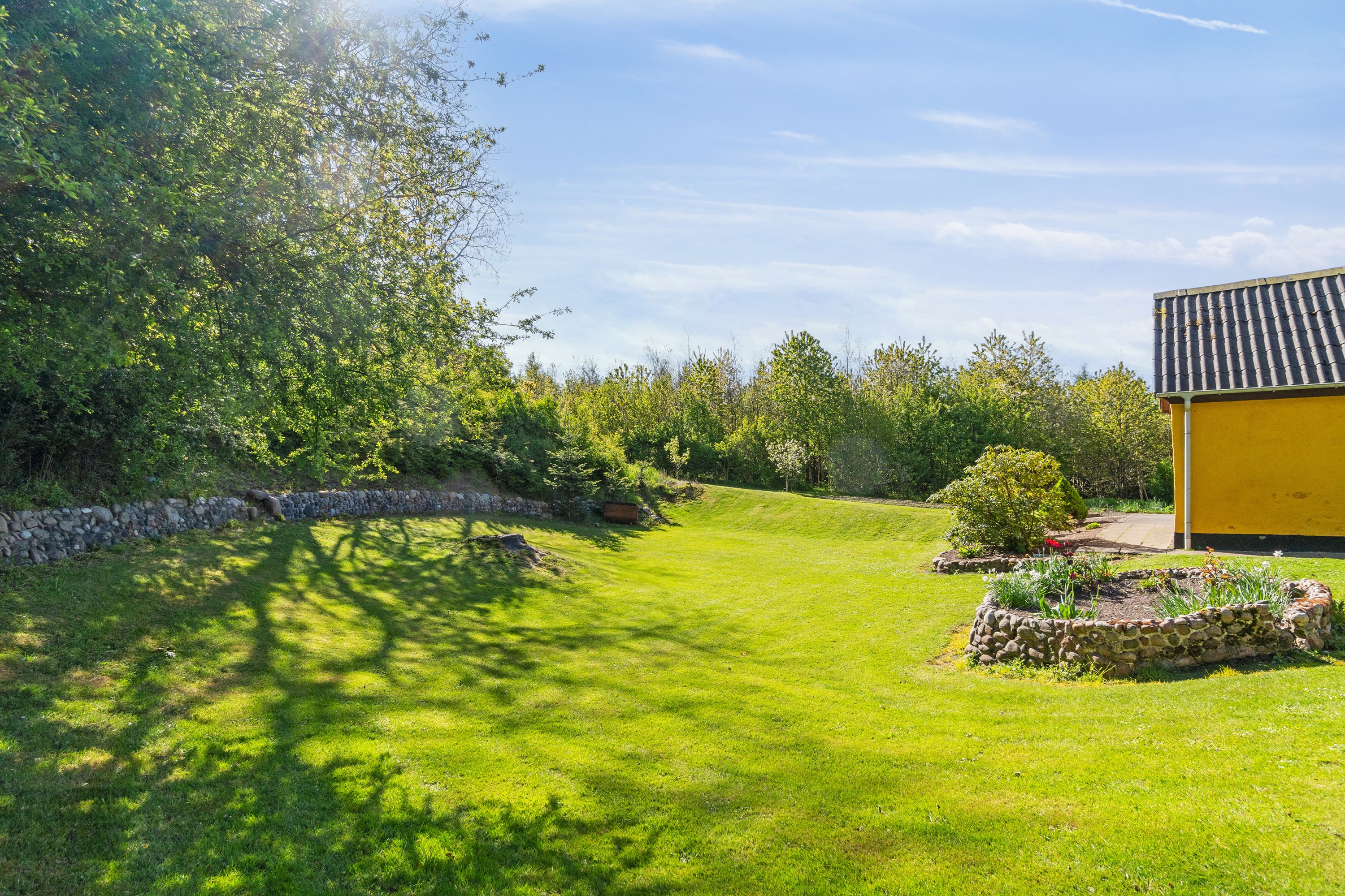 Fremhævet set fra haven billede i fuldskærmstilstand. Billede af Oddershedevej 2, Skovsted, 7700 Thisted