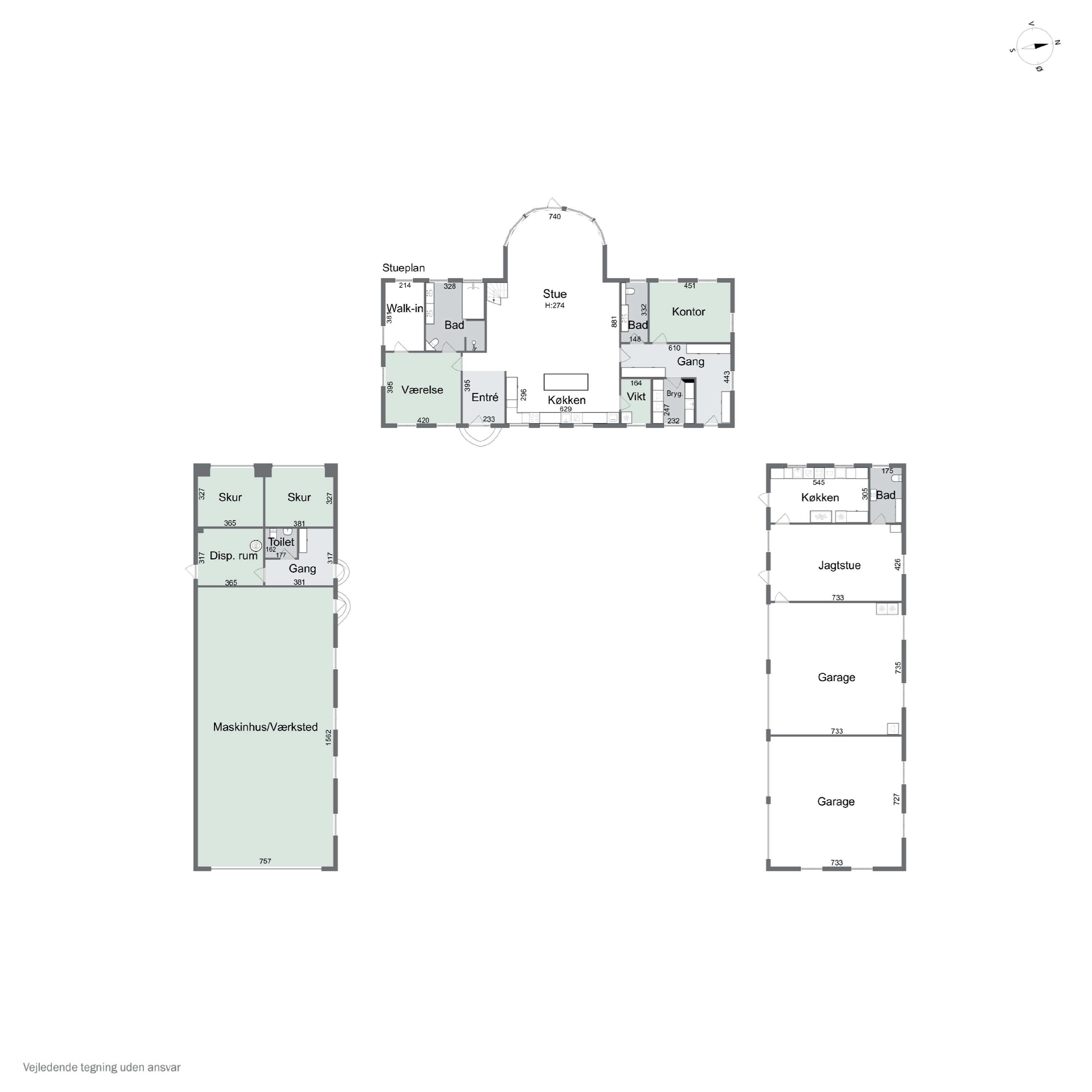 Plantegninger billede af Munkhøjvej 4, Lundfod, 7330 Brande