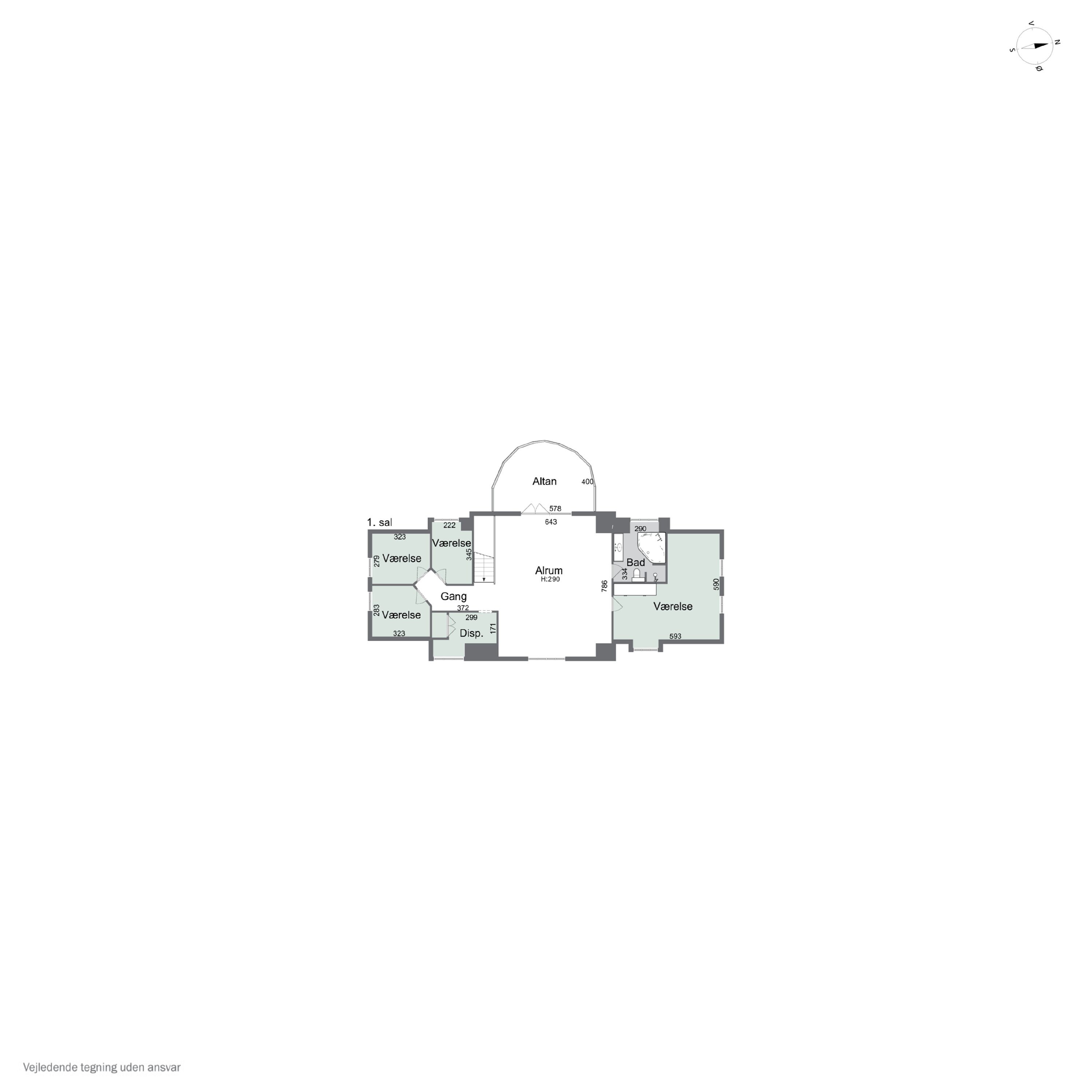 Plantegninger billede af Munkhøjvej 4, Lundfod, 7330 Brande