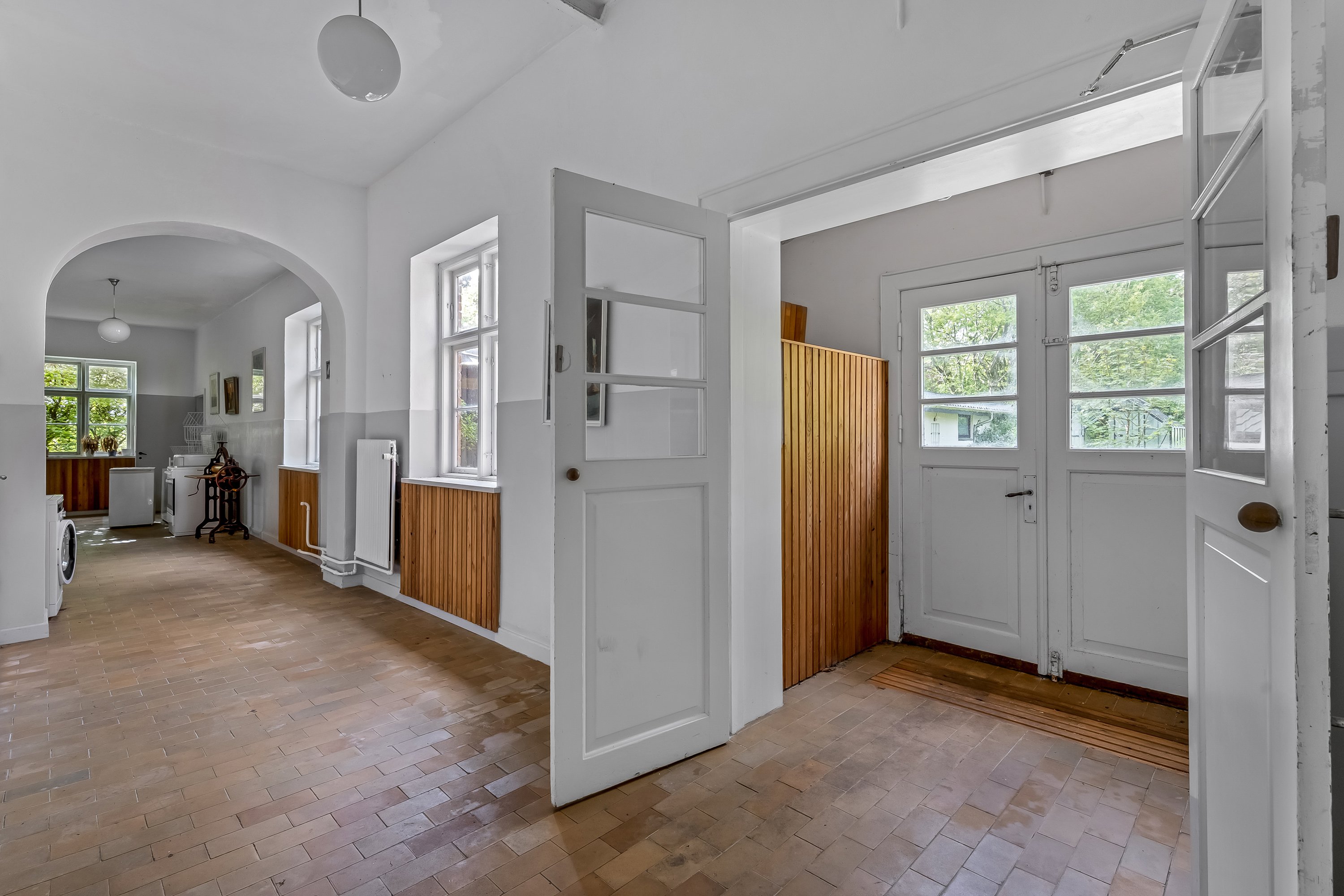 Fremhævet gang billede i fuldskærmstilstand. Billede af Bovlund Bjergvej 17, 6535 Branderup J