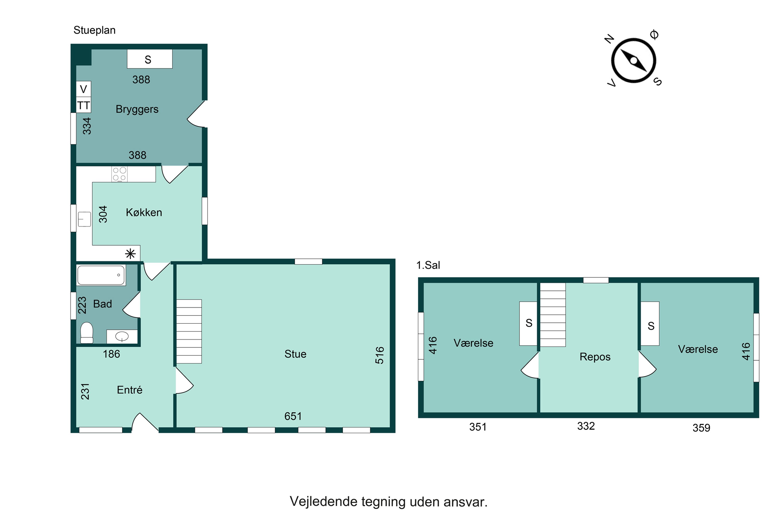 Plantegninger billede af Barrit Langgade 81, 7150 Barrit
