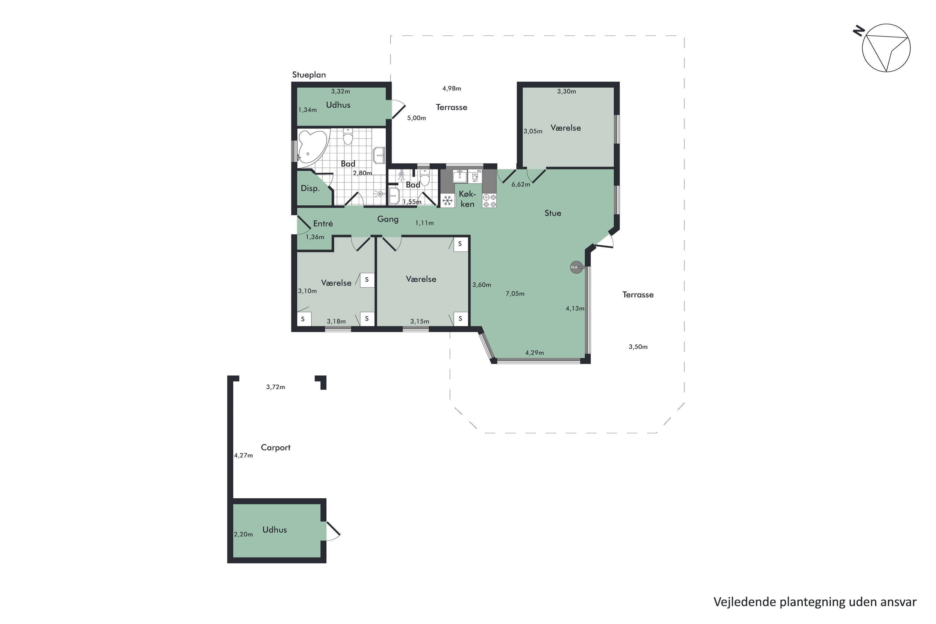 Plantegninger billede af Jens Winthers Vej 37, 9370 Hals