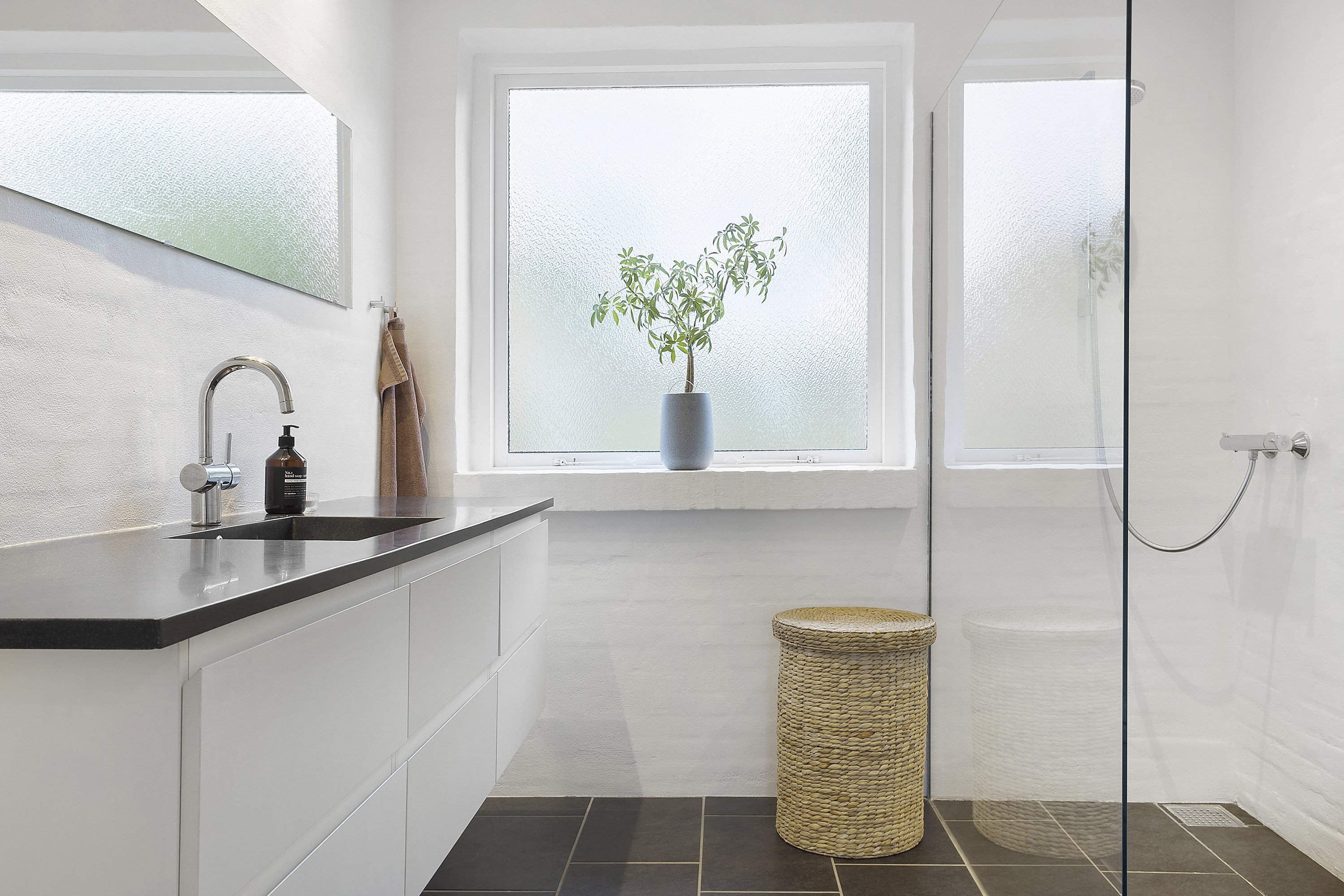 Fremhævet badeværelse billede i fuldskærmstilstand. Billede af Markvænget 25, Tingstrup, 7700 Thisted