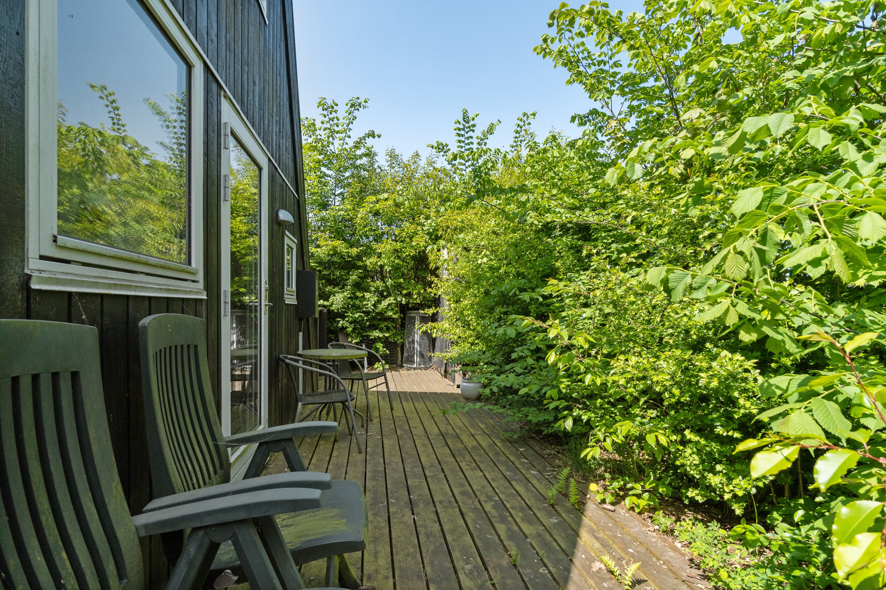 Fremhævet terrasse billede i fuldskærmstilstand. Billede af Golfsvinget 145, Gatten, 9640 Farsø