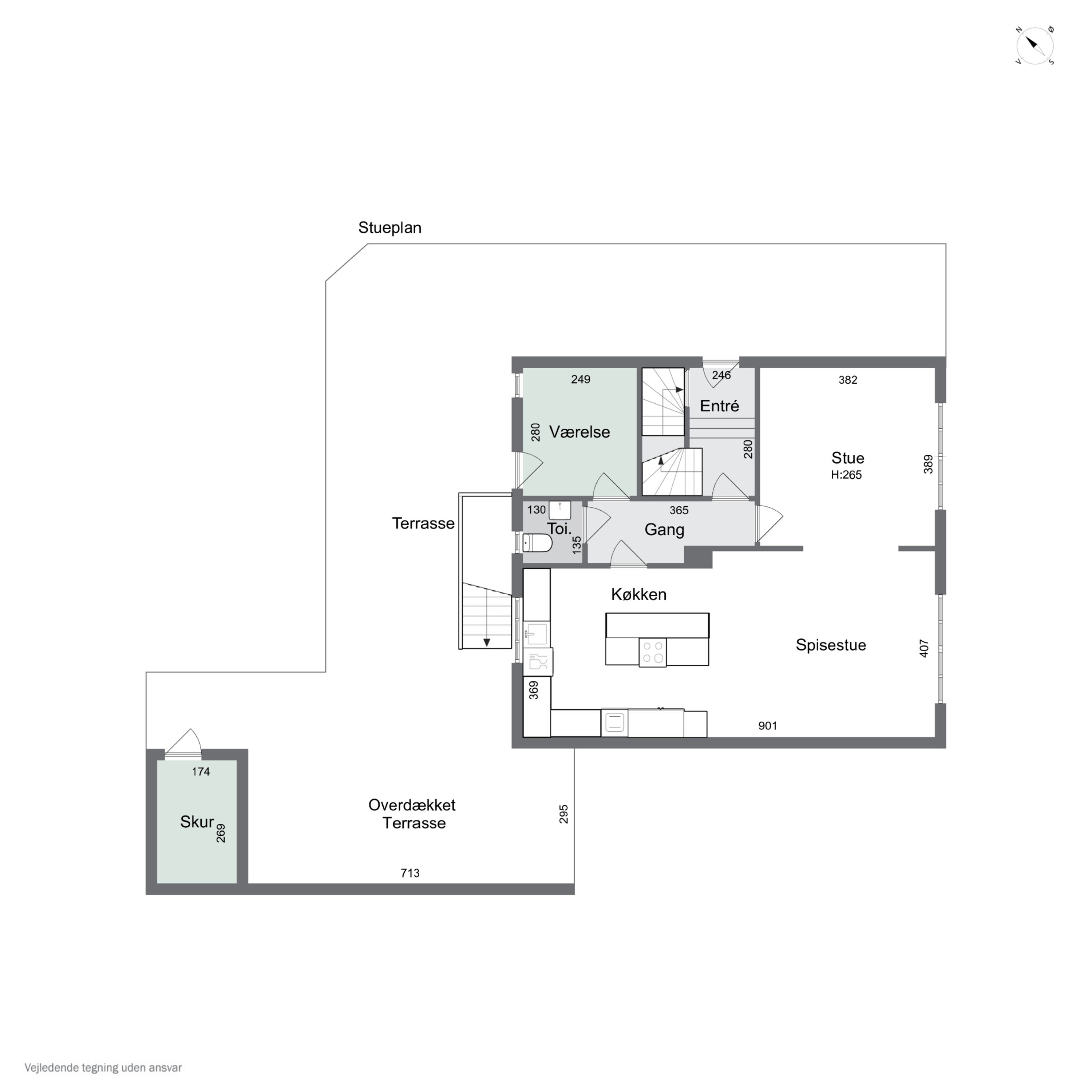 Plantegninger billede af Holbergsgade 45, 4200 Slagelse