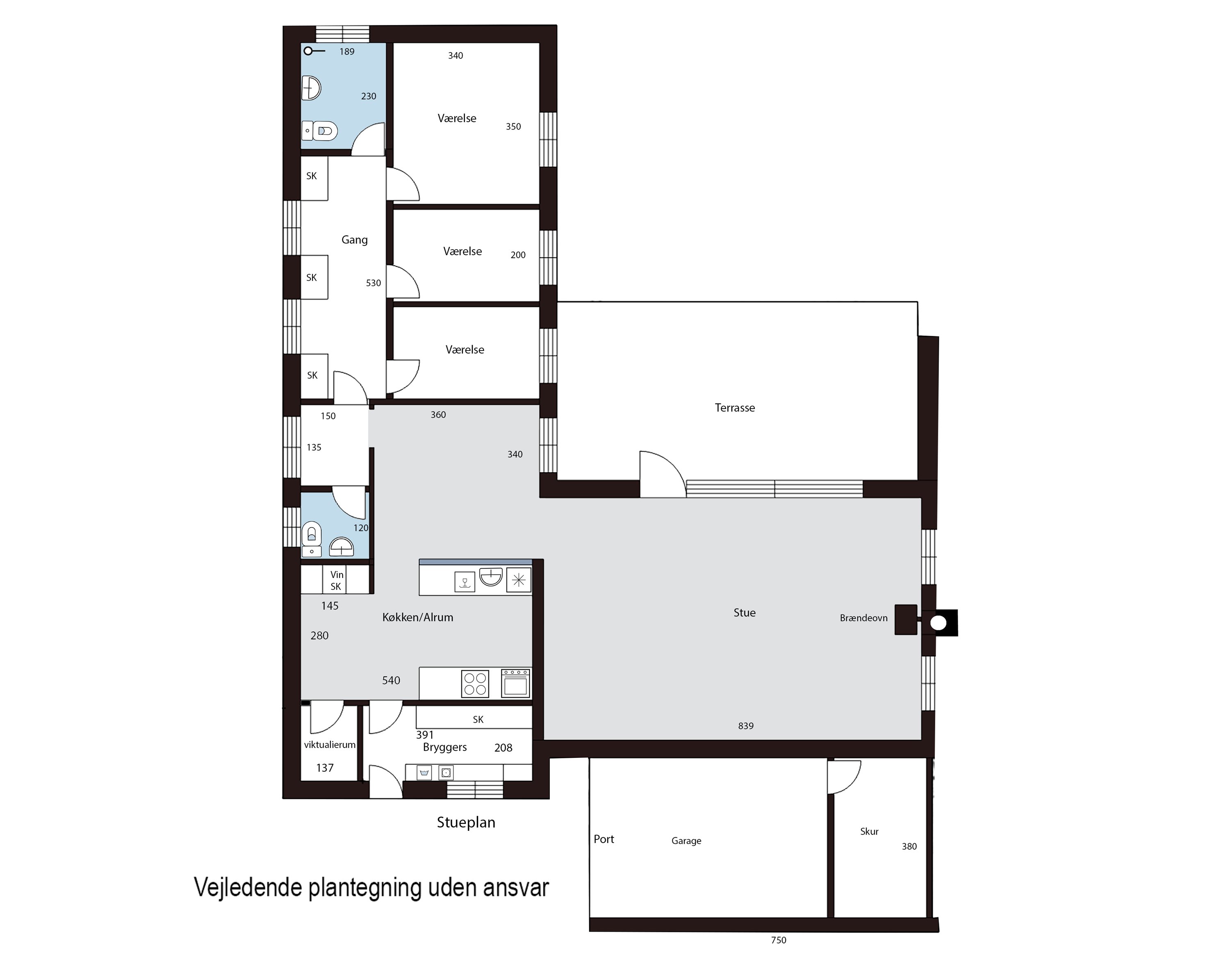 Plantegninger billede af Højvænget 9, 5610 Assens