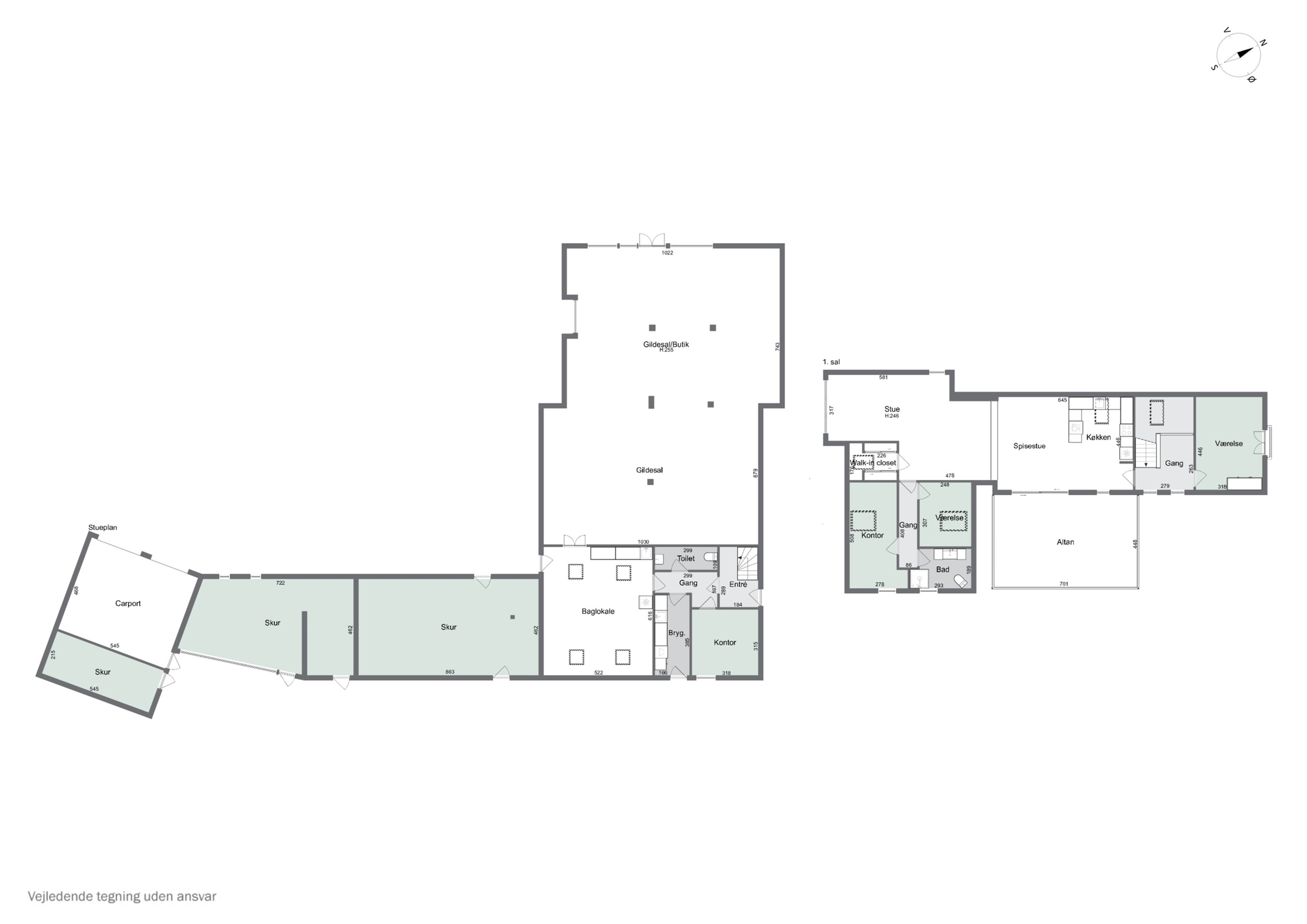Plantegninger billede af Slagelsevej 147, 4400 Kalundborg