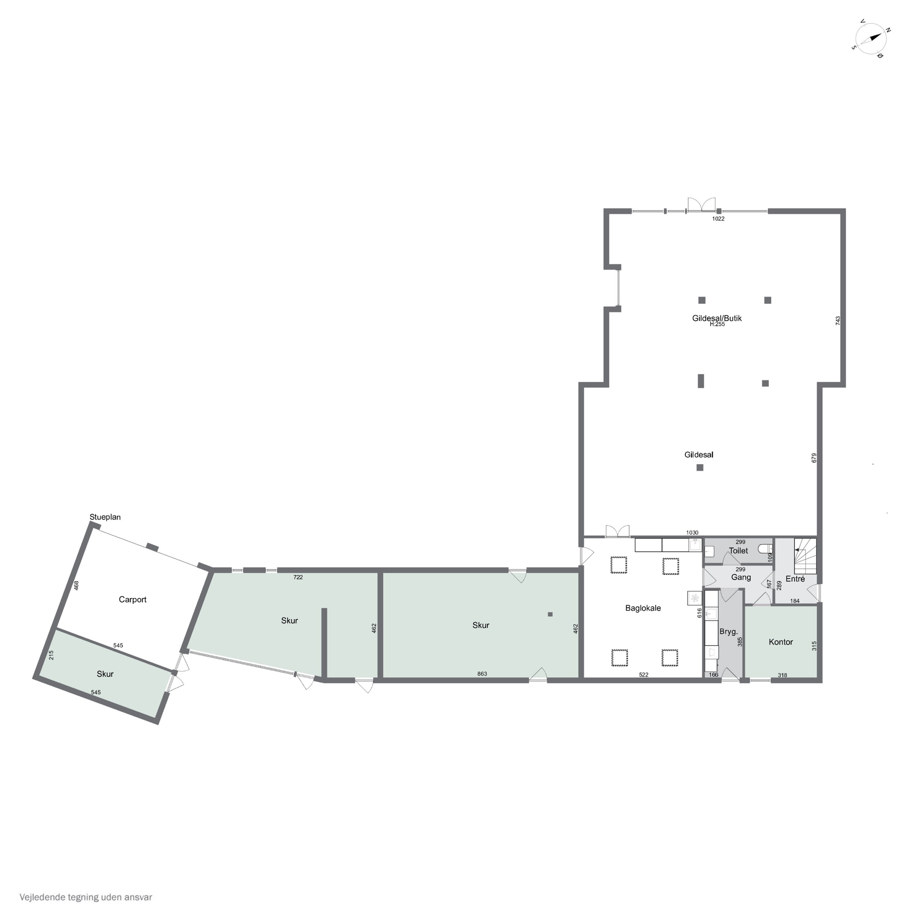 Plantegninger billede af Slagelsevej 147, 4400 Kalundborg