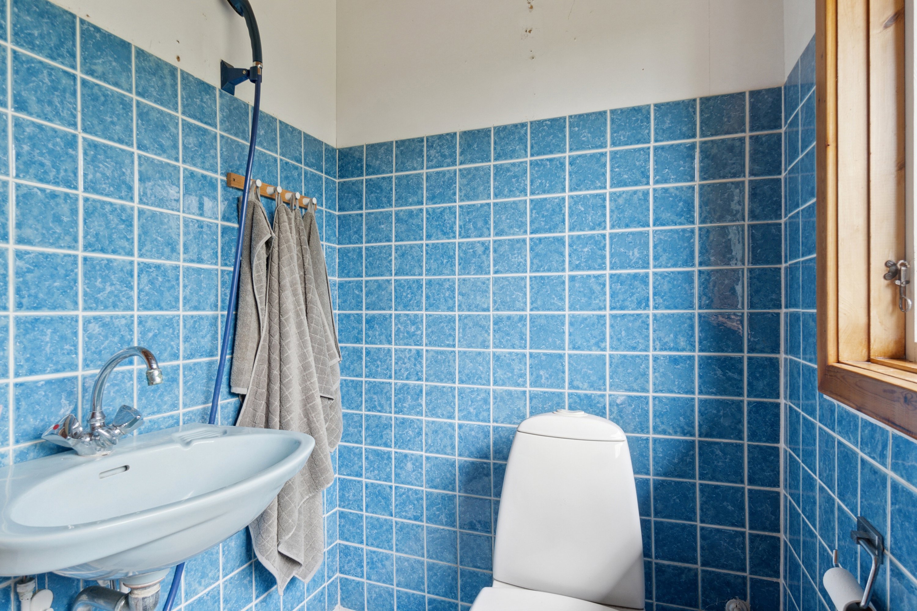 Fremhævet badeværelse billede i fuldskærmstilstand. Billede af Hans Christiansvej 7, 4281 Gørlev