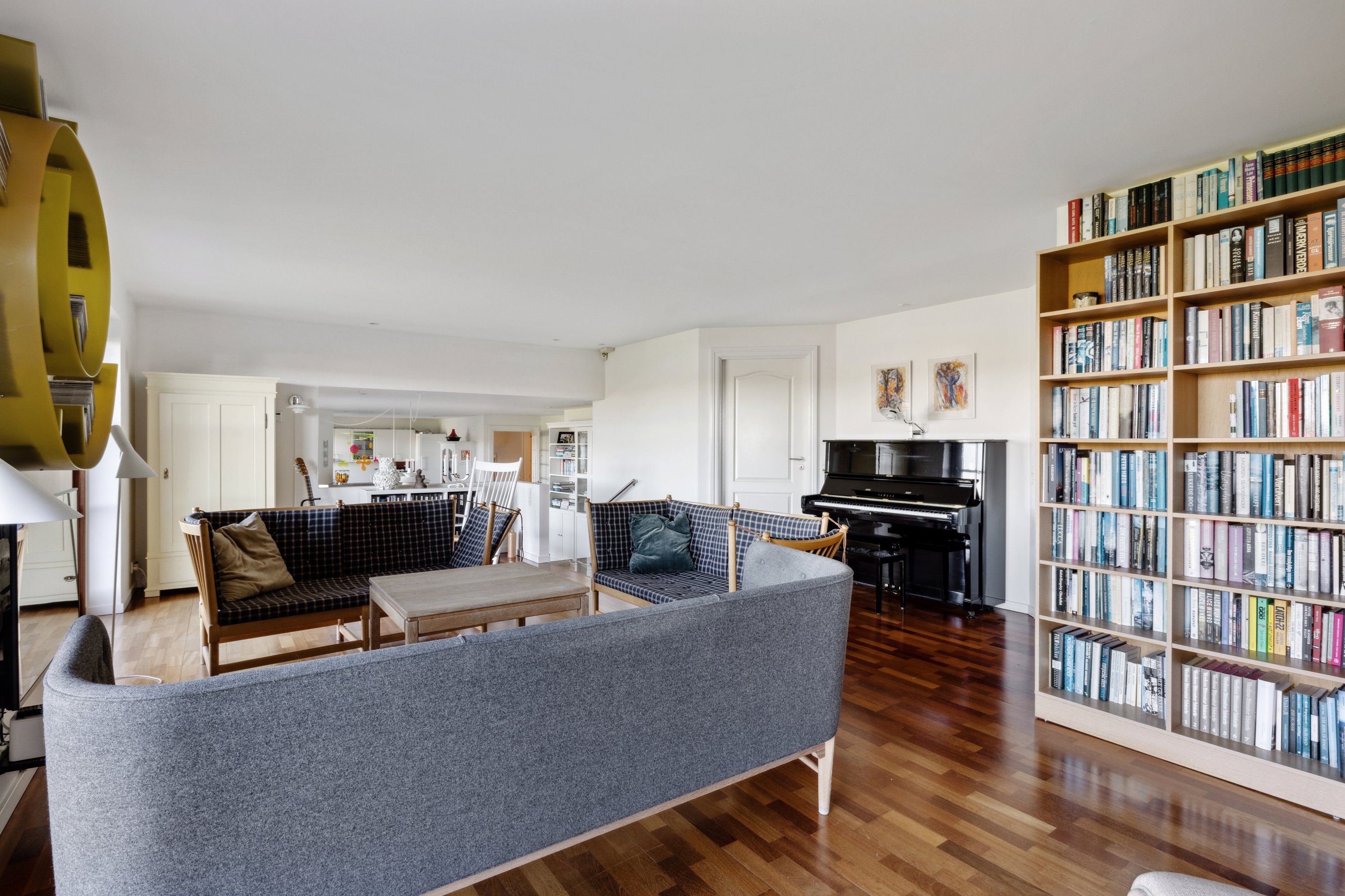 Fremhævet stue billede i fuldskærmstilstand. Billede af Dyssedalen 7B, 8800 Viborg