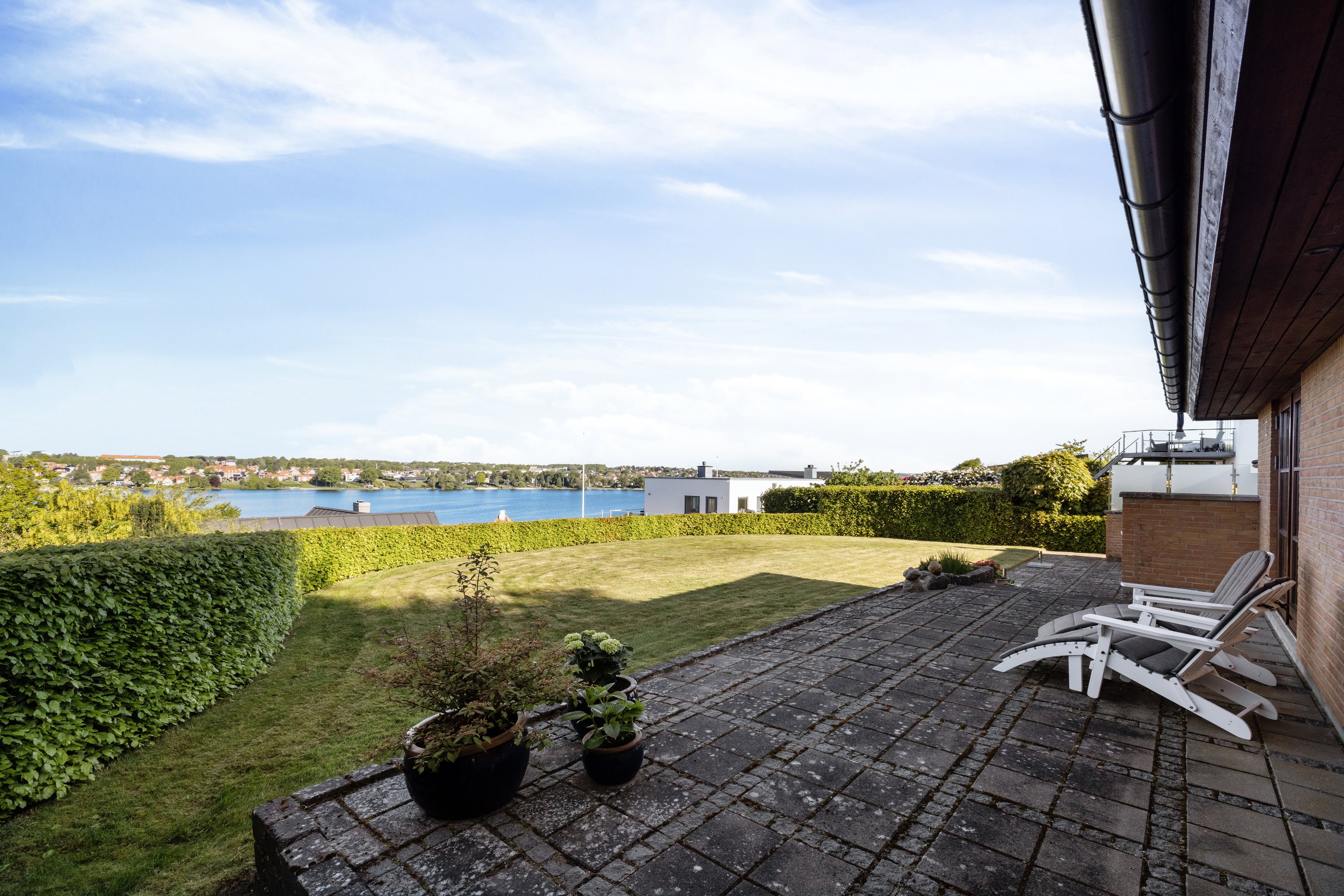 Fremhævet terrasse billede i fuldskærmstilstand. Billede af Dyssedalen 7B, 8800 Viborg