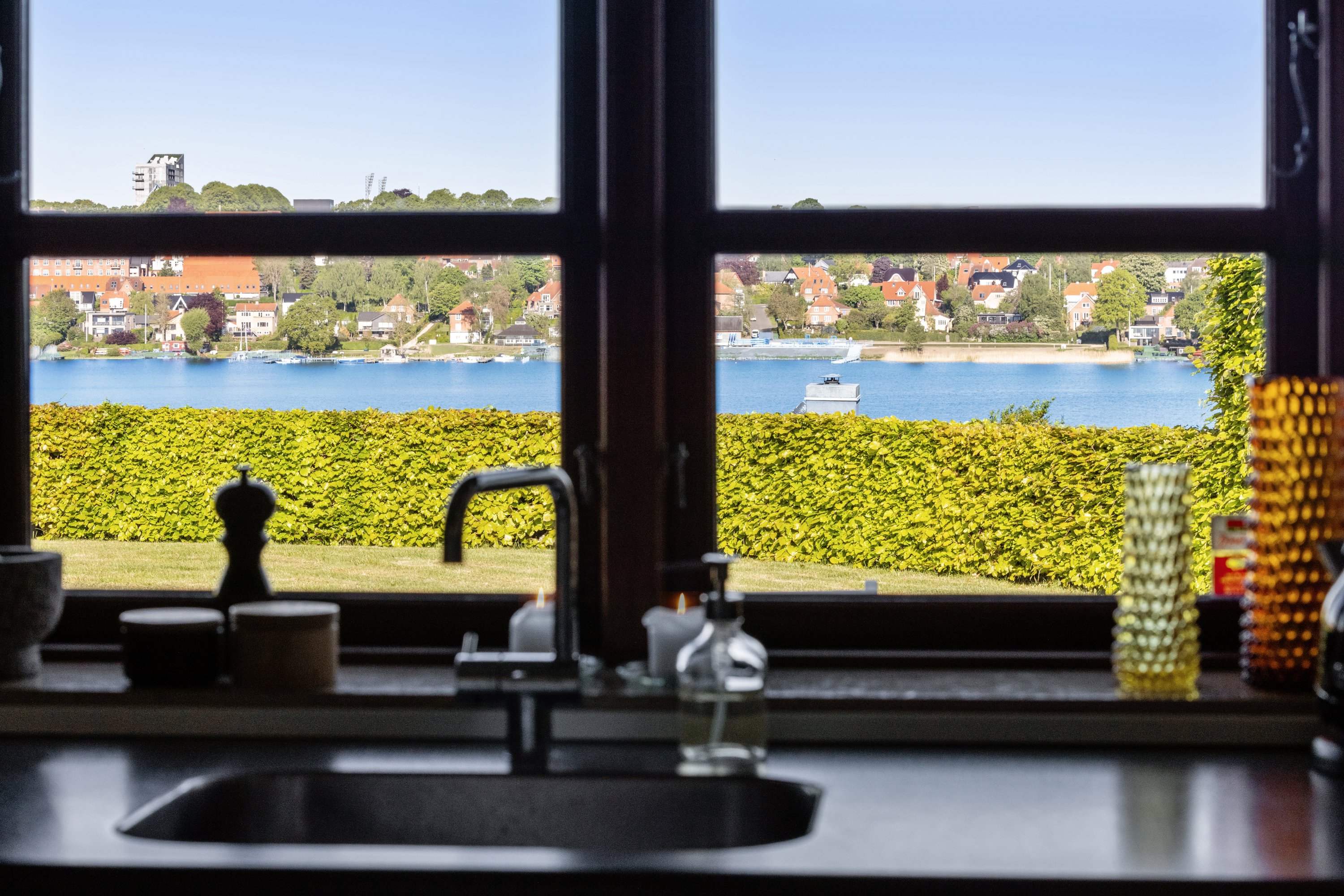 Fremhævet stue billede i fuldskærmstilstand. Billede af Dyssedalen 7B, 8800 Viborg