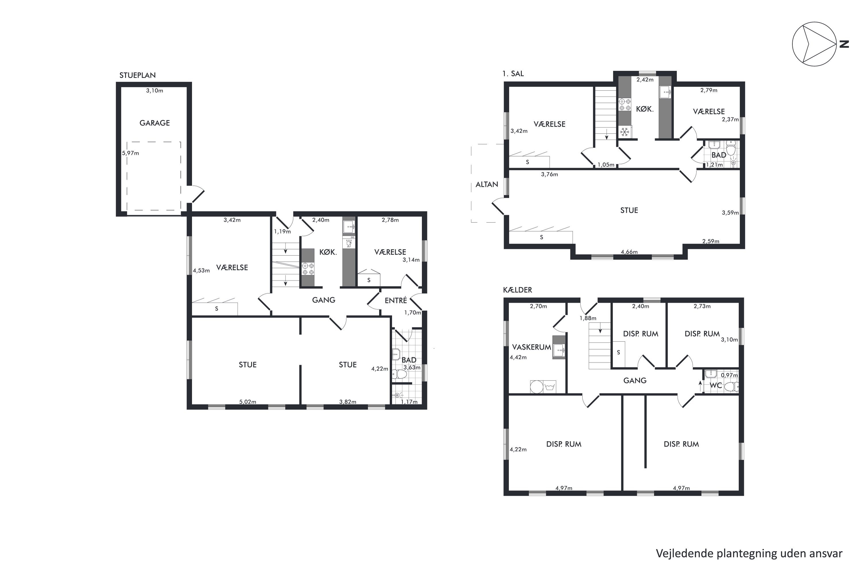 Plantegninger billede af A.S. Ørsteds Vej 19, 8800 Viborg