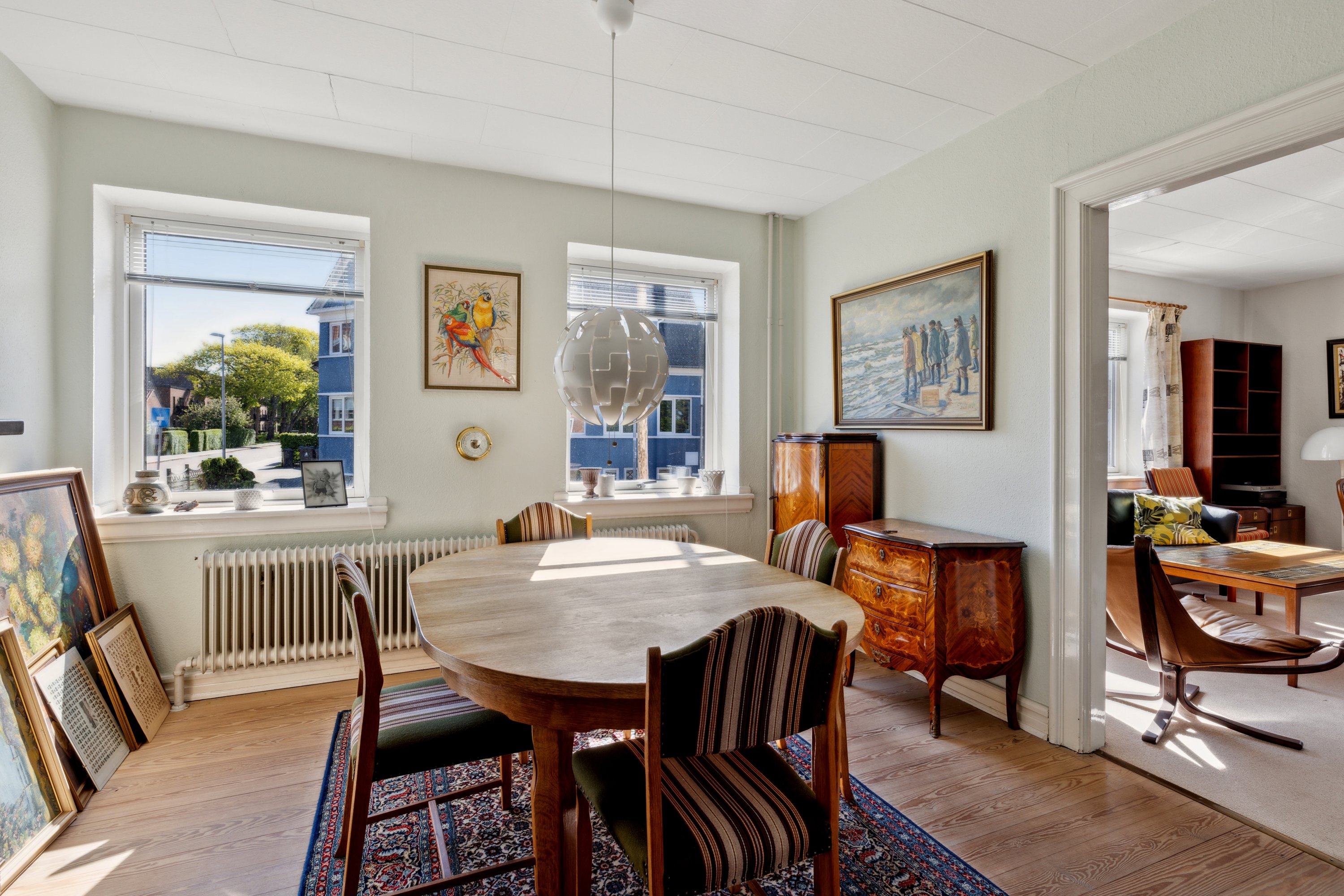 Fremhævet stue billede i fuldskærmstilstand. Billede af A.S. Ørsteds Vej 19, 8800 Viborg