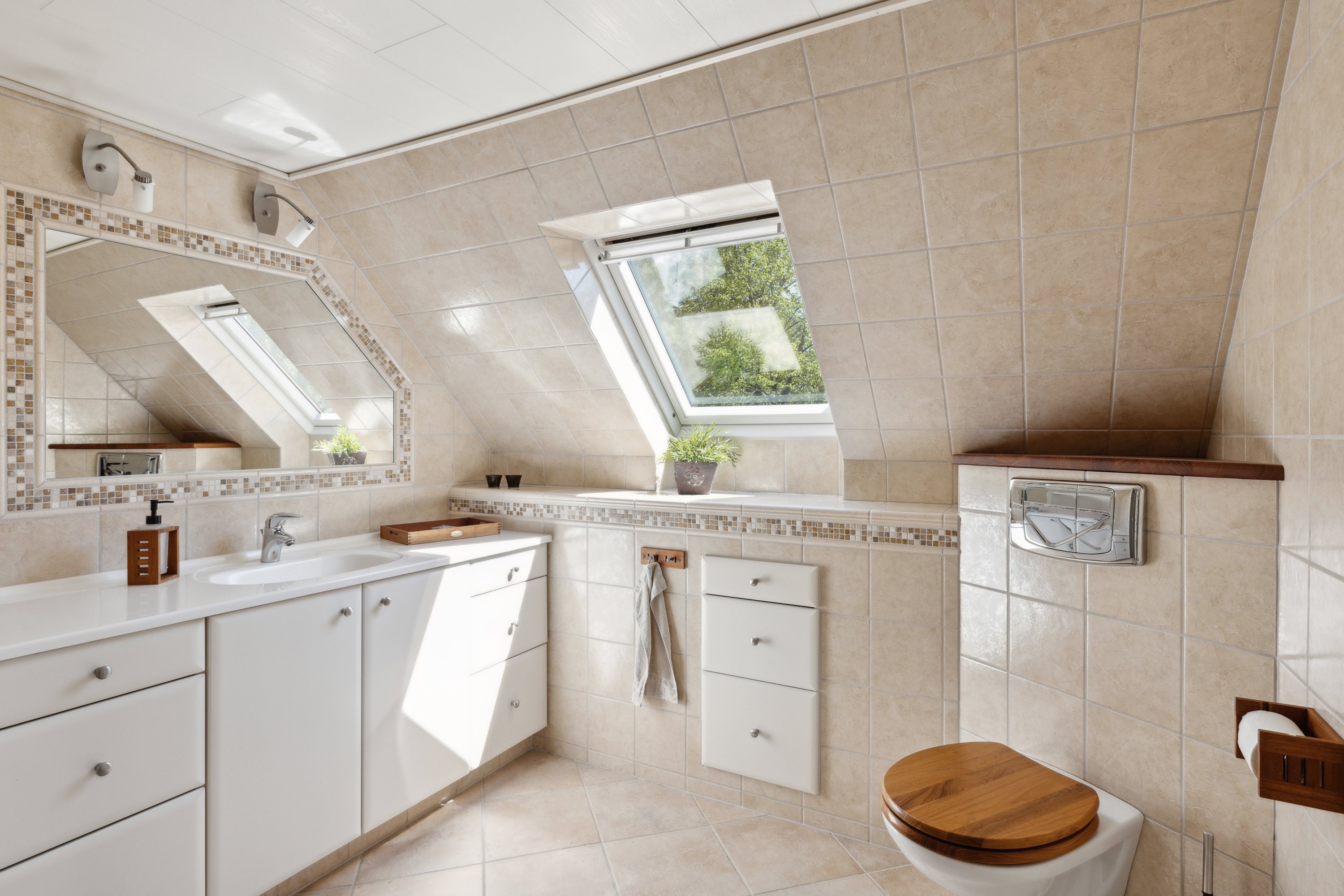 Fremhævet badeværelse billede i fuldskærmstilstand. Billede af Holstebrovej 203, Mønsted, 8800 Viborg