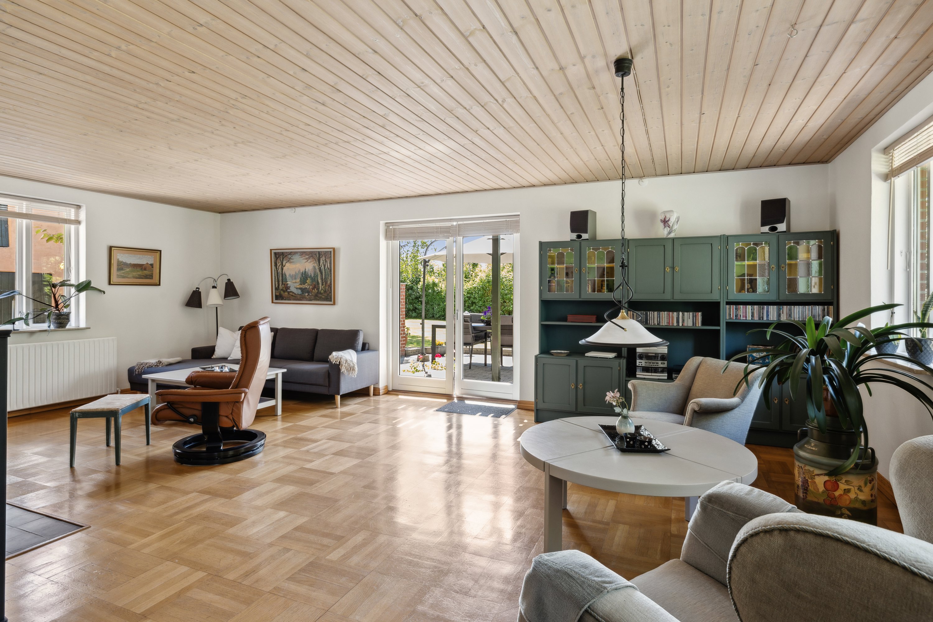 Fremhævet stue billede i fuldskærmstilstand. Billede af Holstebrovej 203, Mønsted, 8800 Viborg