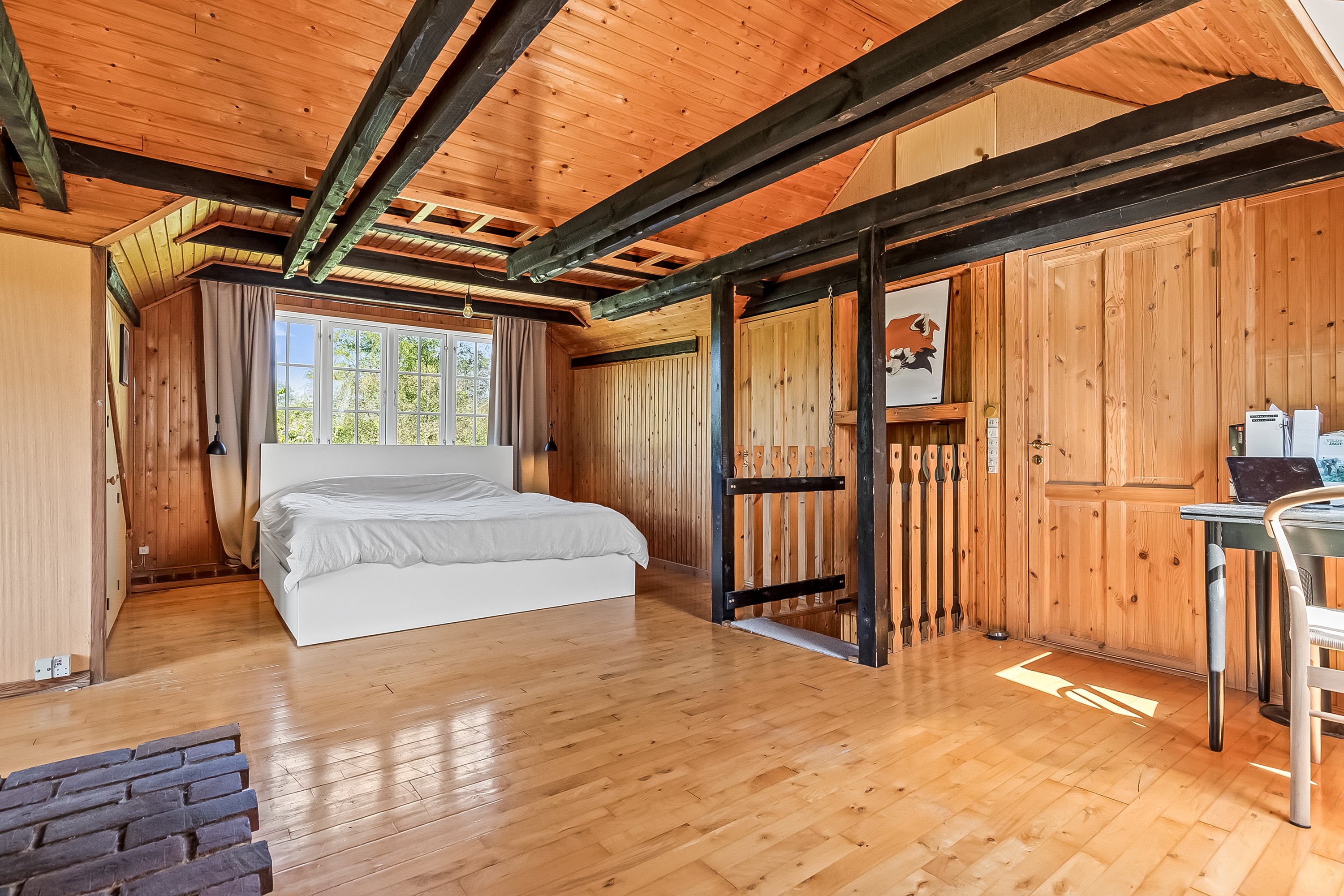 Fremhævet soveværelse billede i fuldskærmstilstand. Billede af Ejstrupvej 25, Vranderup, 6000 Kolding