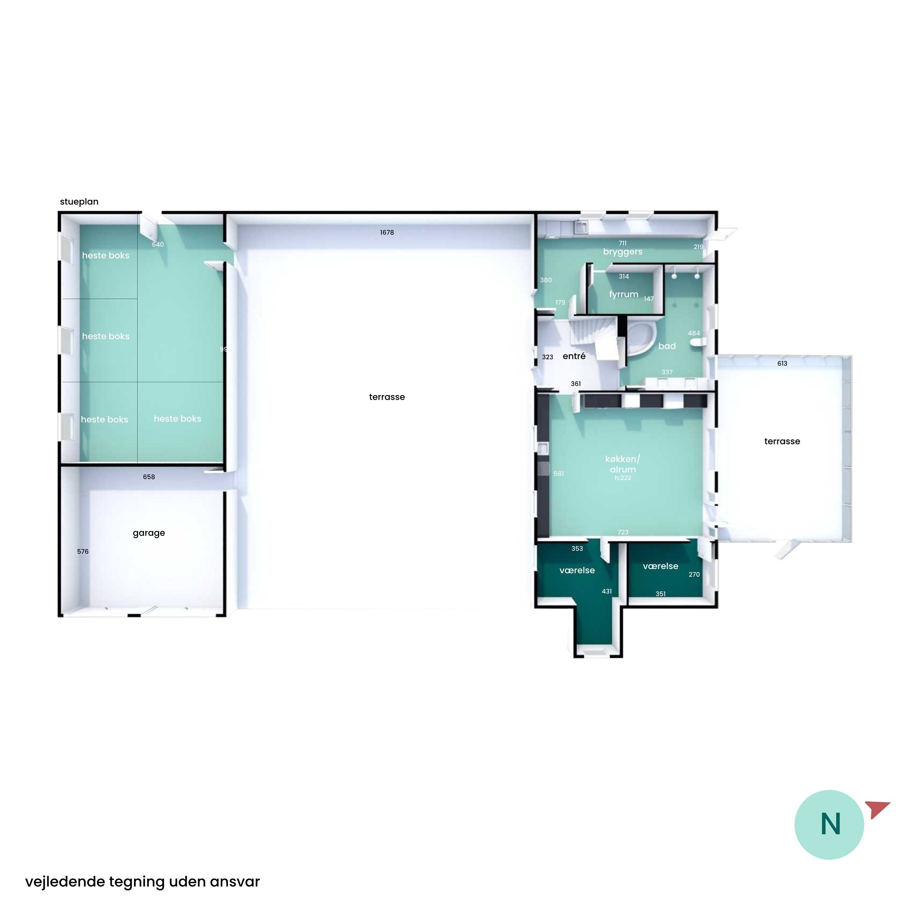 Plantegninger billede af Rødageren 13, 9280 Storvorde