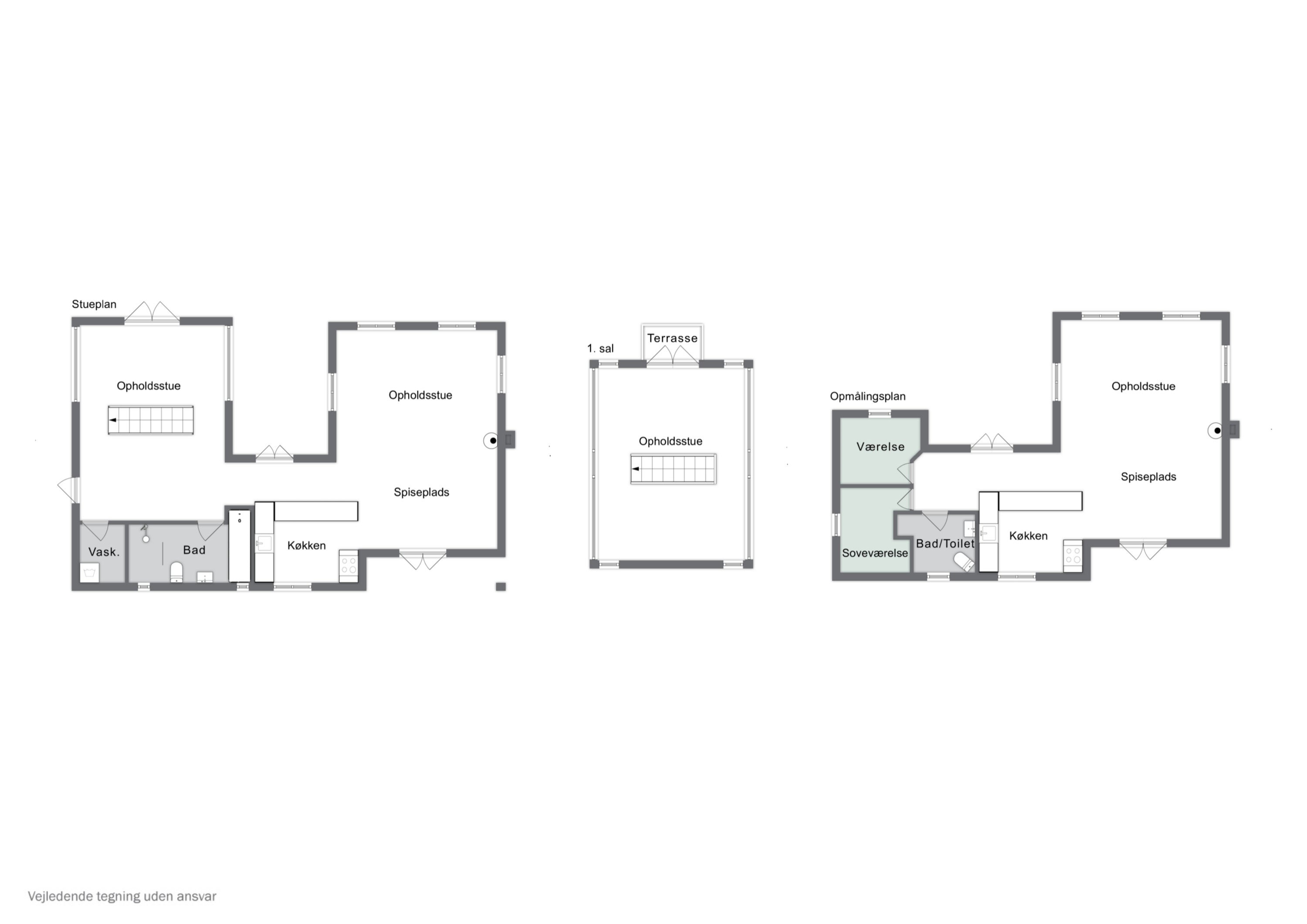 Plantegninger billede af Klitvej 3, Tversted, 9881 Bindslev
