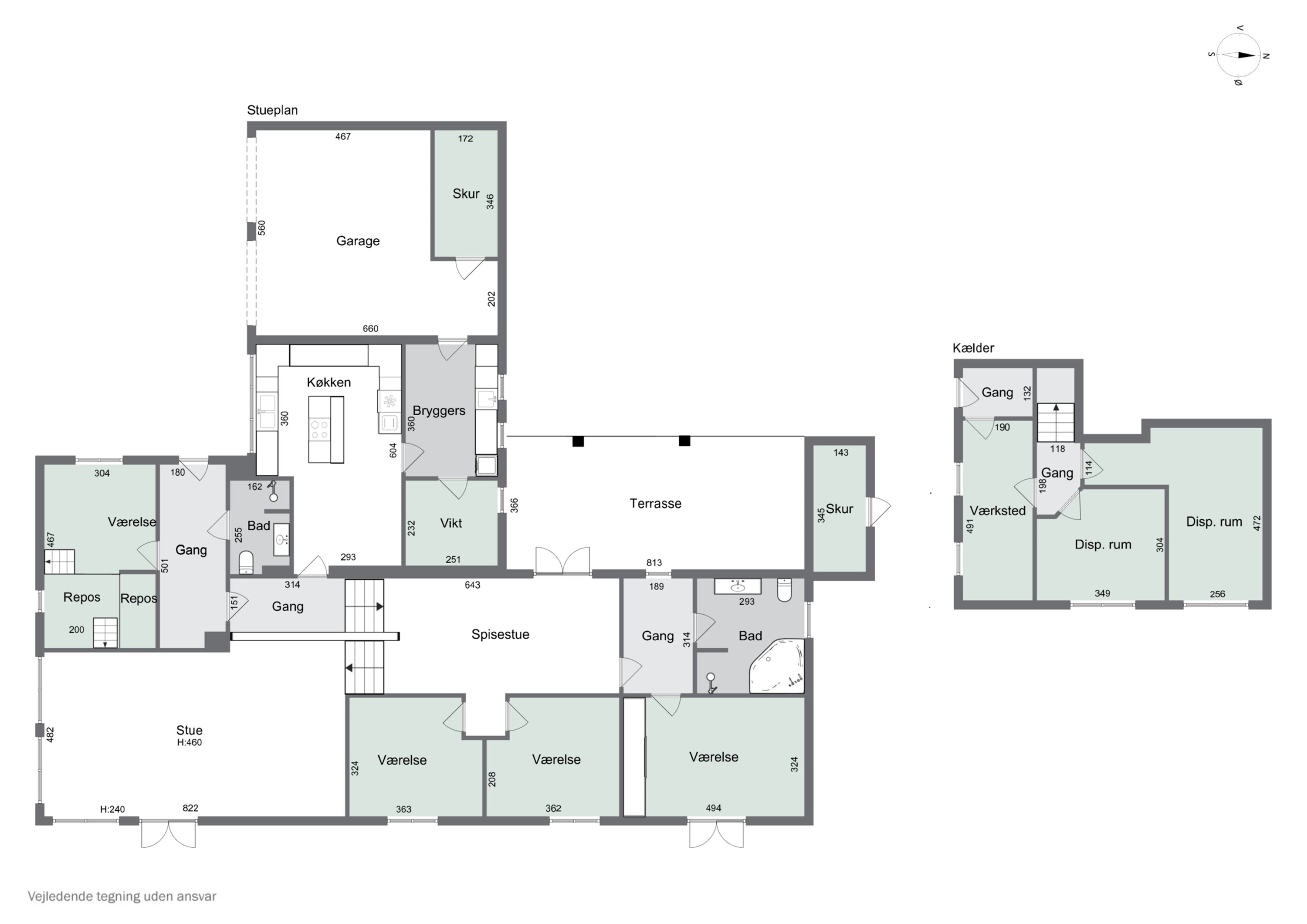 Plantegninger billede af Jasminvej 42, 7700 Thisted