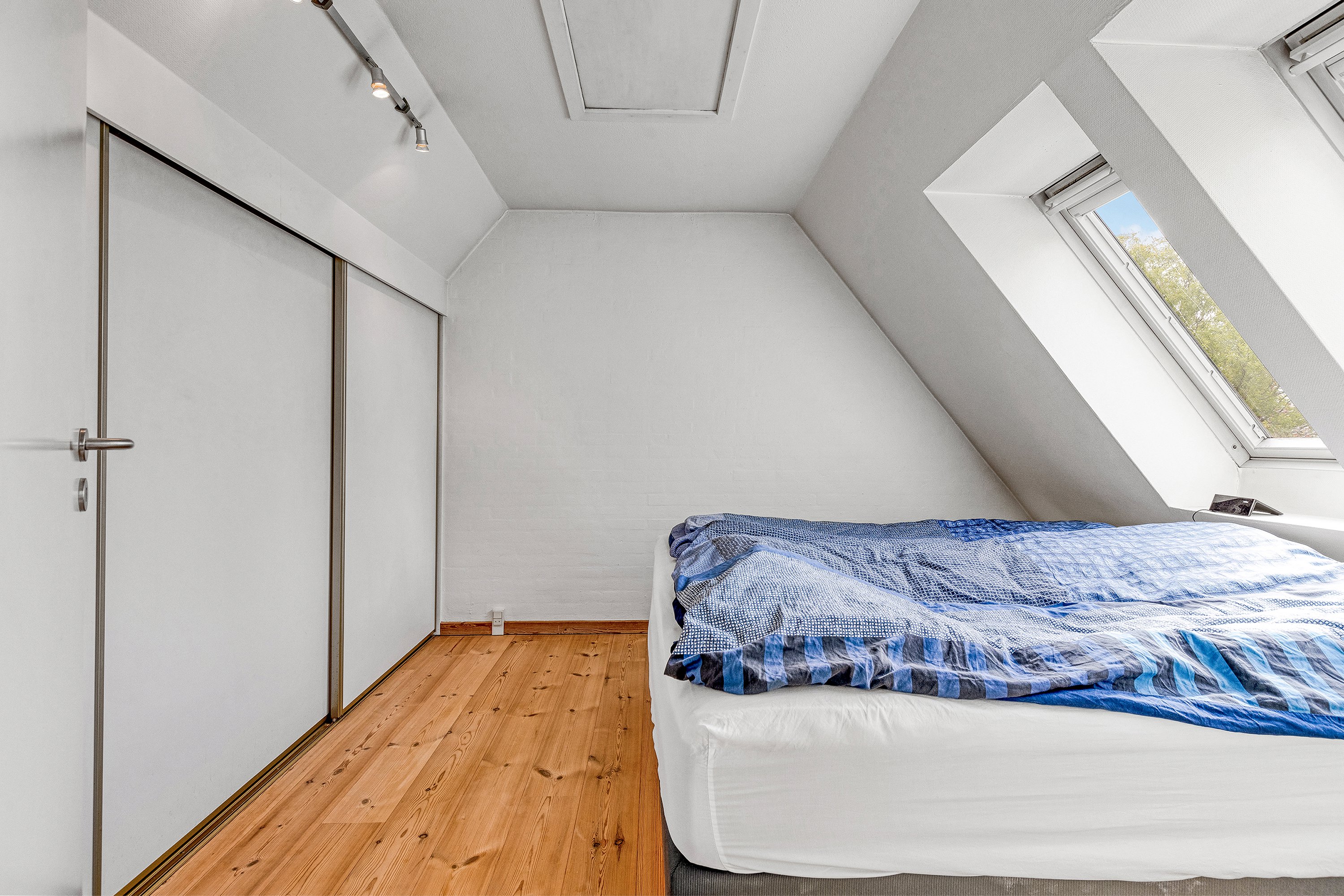 Fremhævet soveværelse billede i fuldskærmstilstand. Billede af Vibehusvej 4A, 3250 Gilleleje