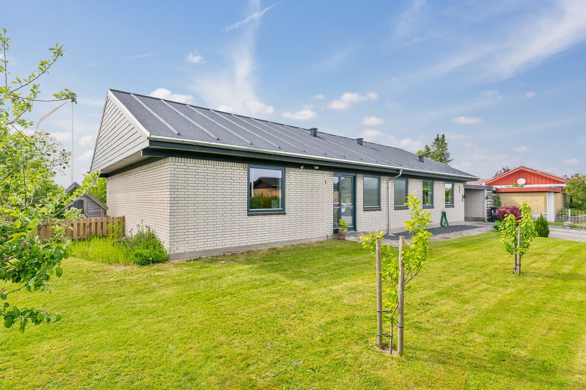 Fremhævet ejendom 1 billede i fuldskærmstilstand. Billede af Sigsvej 1, Mejlby, 8981 Spentrup