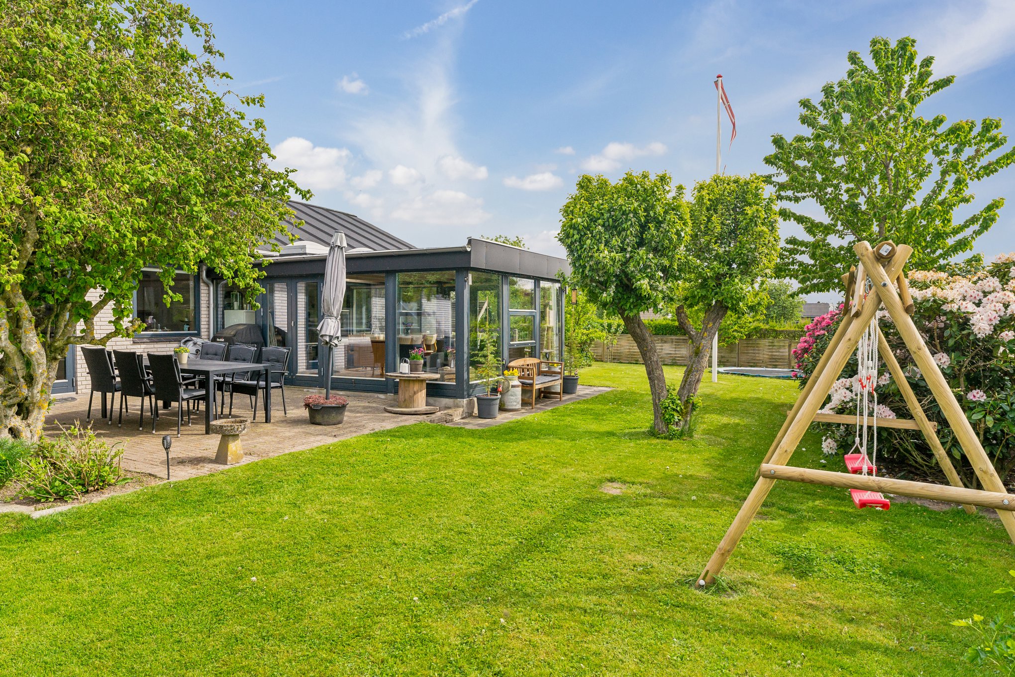 Fremhævet have billede i fuldskærmstilstand. Billede af Sigsvej 1, Mejlby, 8981 Spentrup