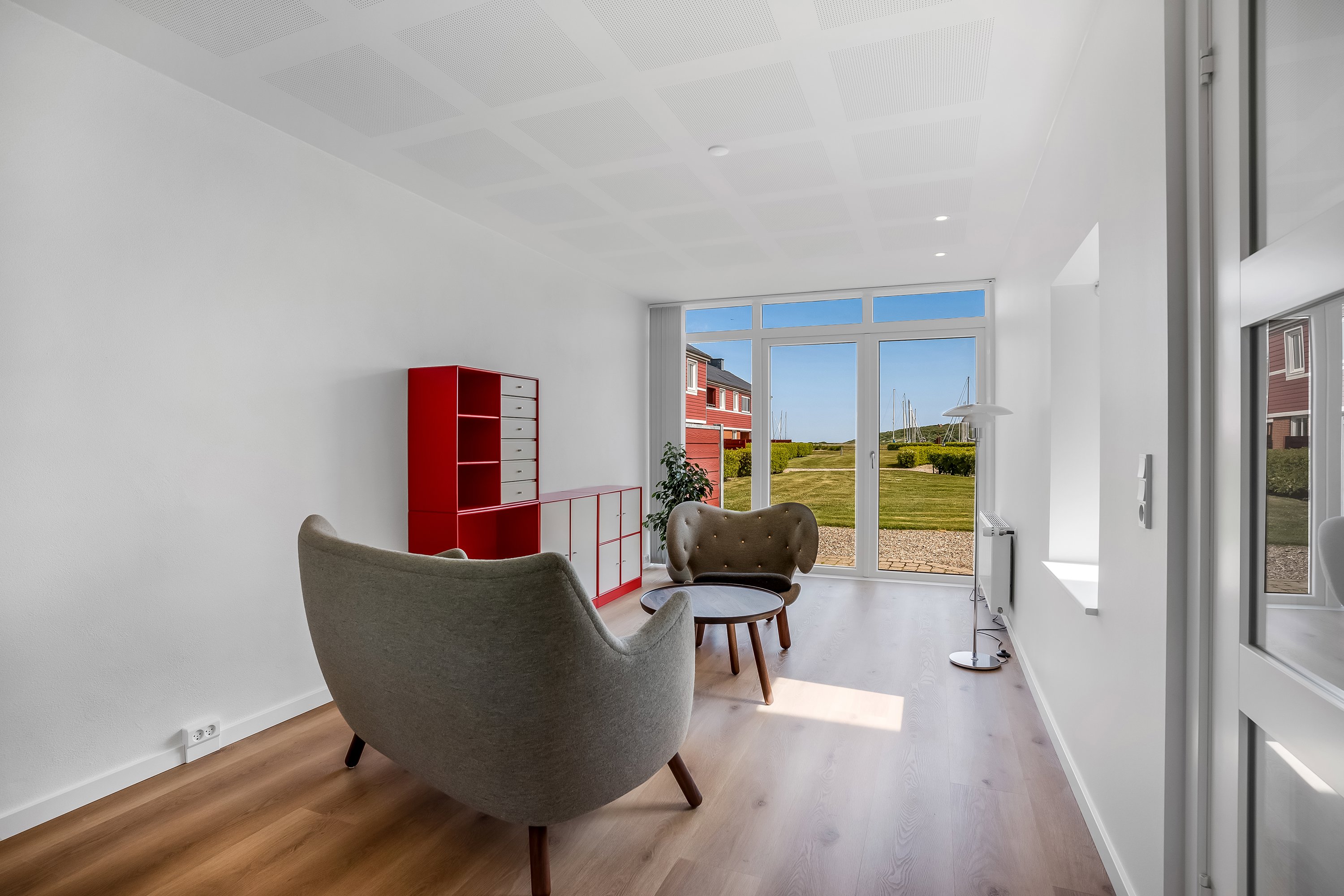 Fremhævet stue billede i fuldskærmstilstand. Billede af Vinkelhagevej 91, Heldum, 7620 Lemvig