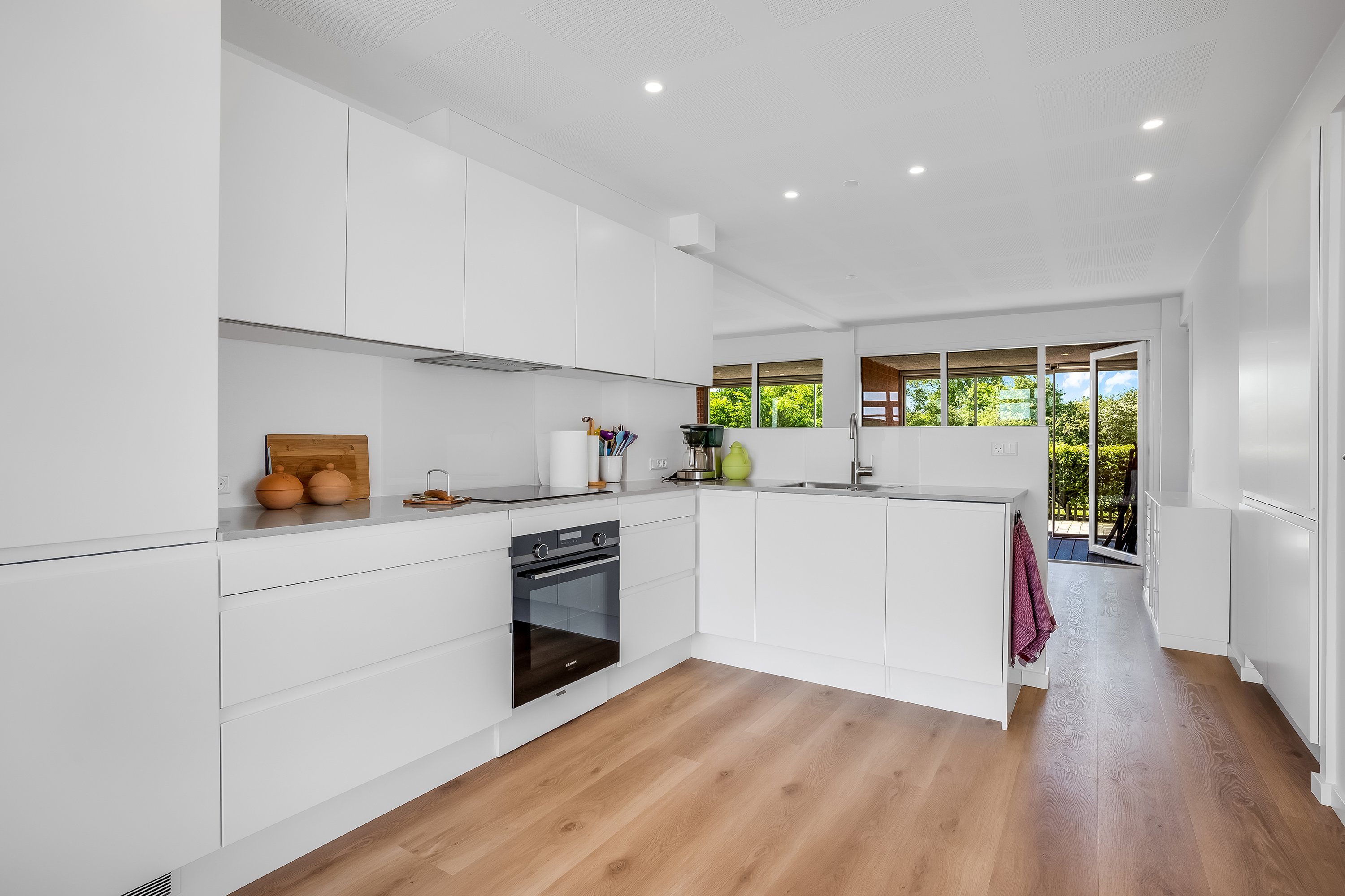 Fremhævet køkken billede i fuldskærmstilstand. Billede af Vinkelhagevej 91, Heldum, 7620 Lemvig