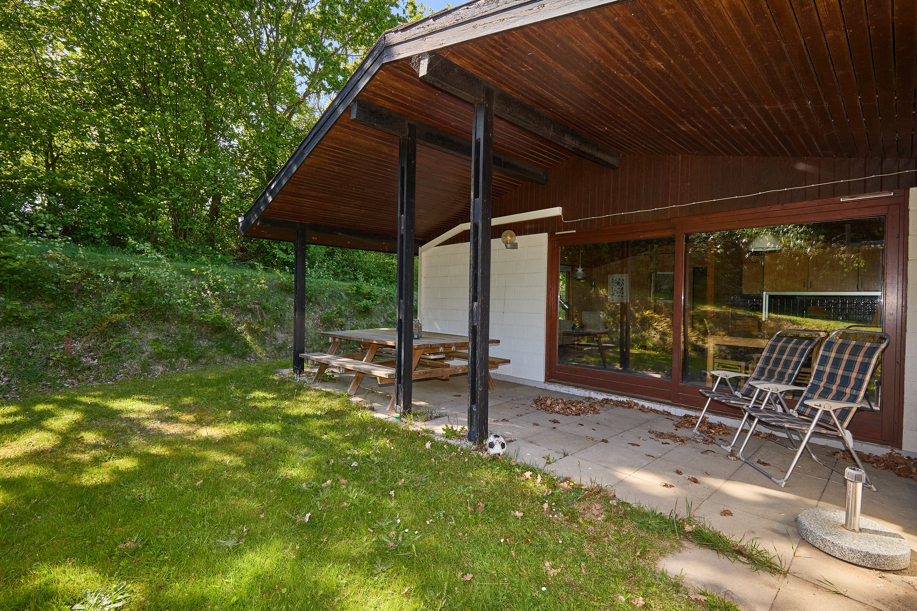 Fremhævet terrasse billede i fuldskærmstilstand. Billede af Karl Frandsens Vej 5, Kulhuse, 3630 Jægerspris