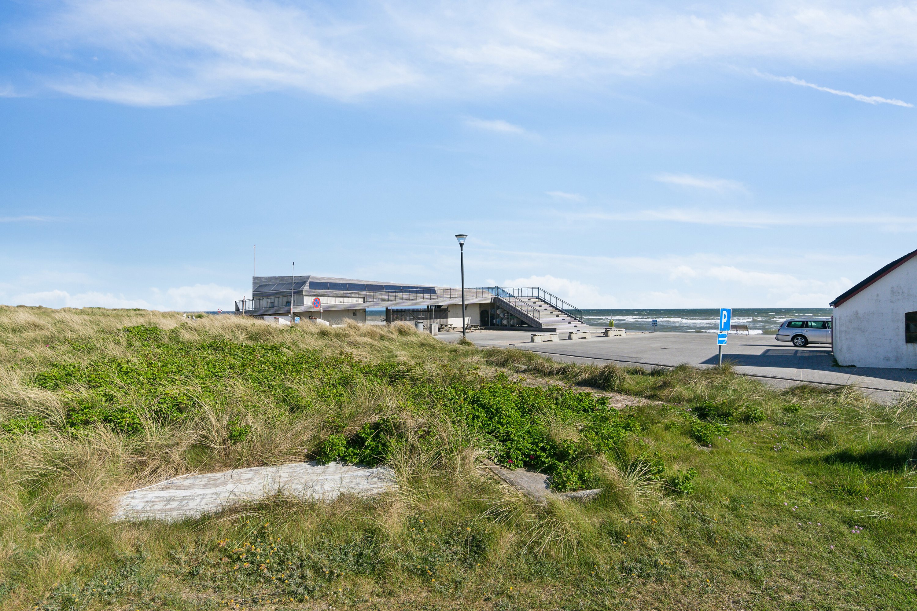 Fremhævet set fra haven billede i fuldskærmstilstand. Billede af Ørhagevej 179, Klitmøller, 7700 Thisted