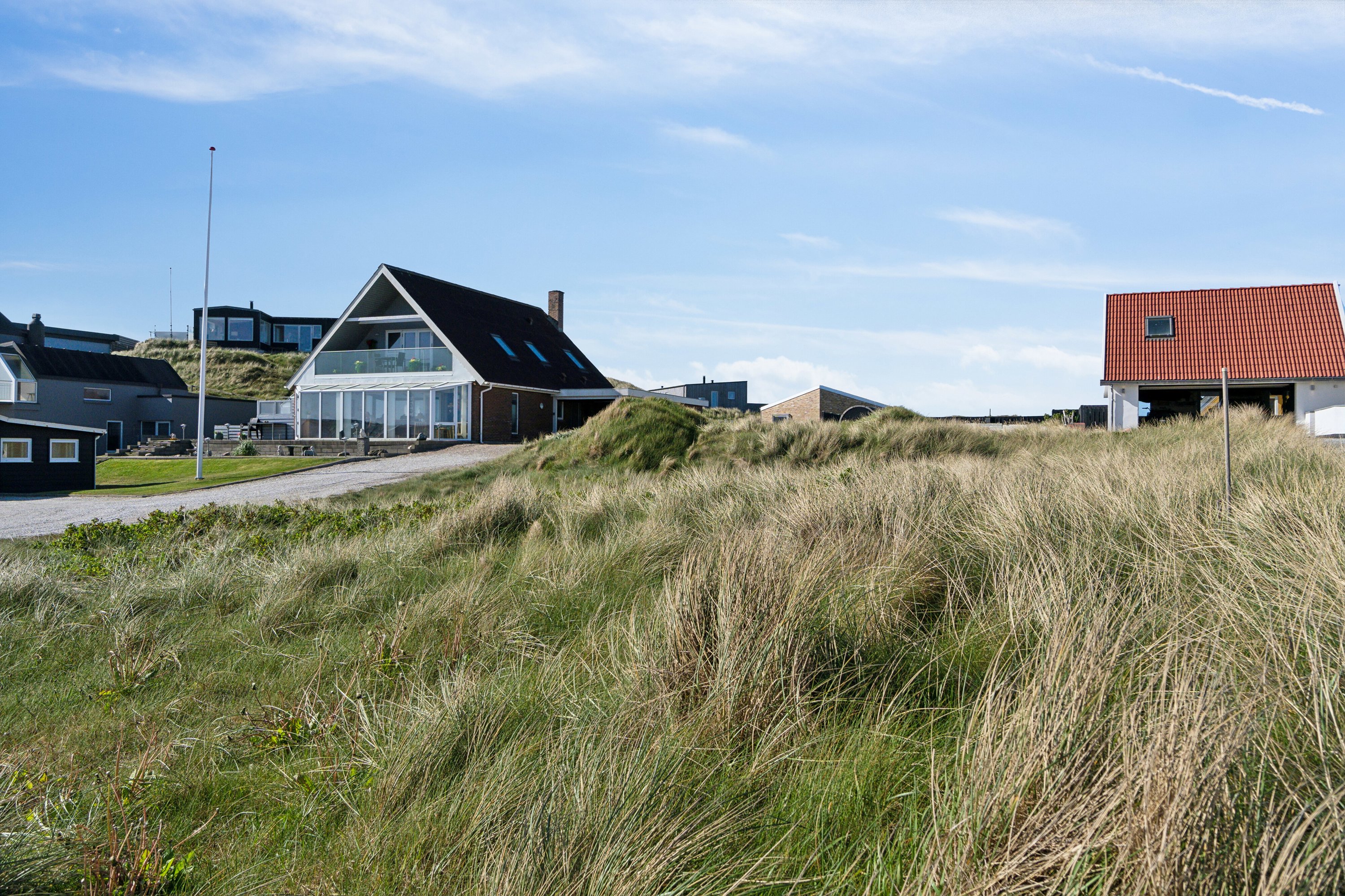 Fremhævet set fra haven billede i fuldskærmstilstand. Billede af Ørhagevej 179, Klitmøller, 7700 Thisted