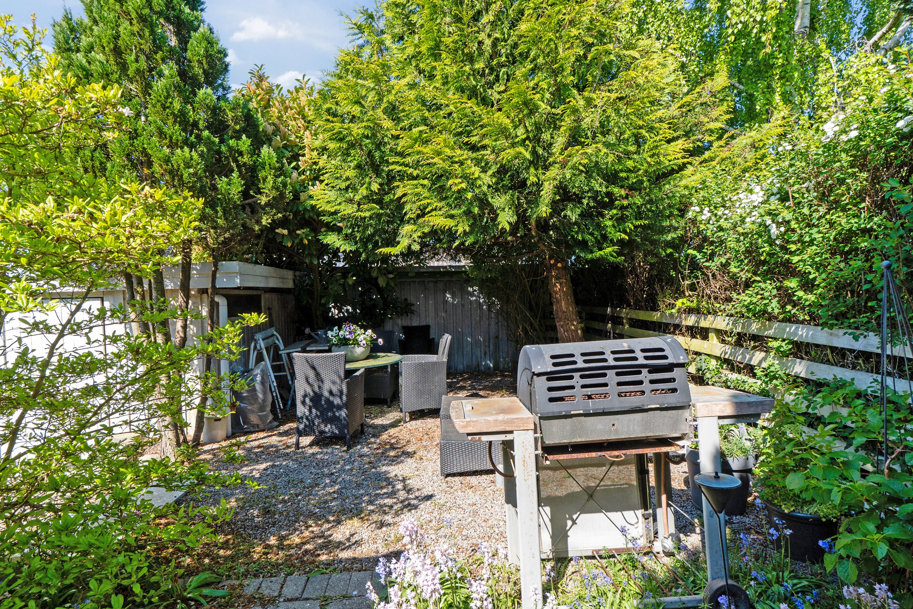 Fremhævet terrasse billede i fuldskærmstilstand. Billede af Kildebakkevej 35, Dalby, 4690 Haslev