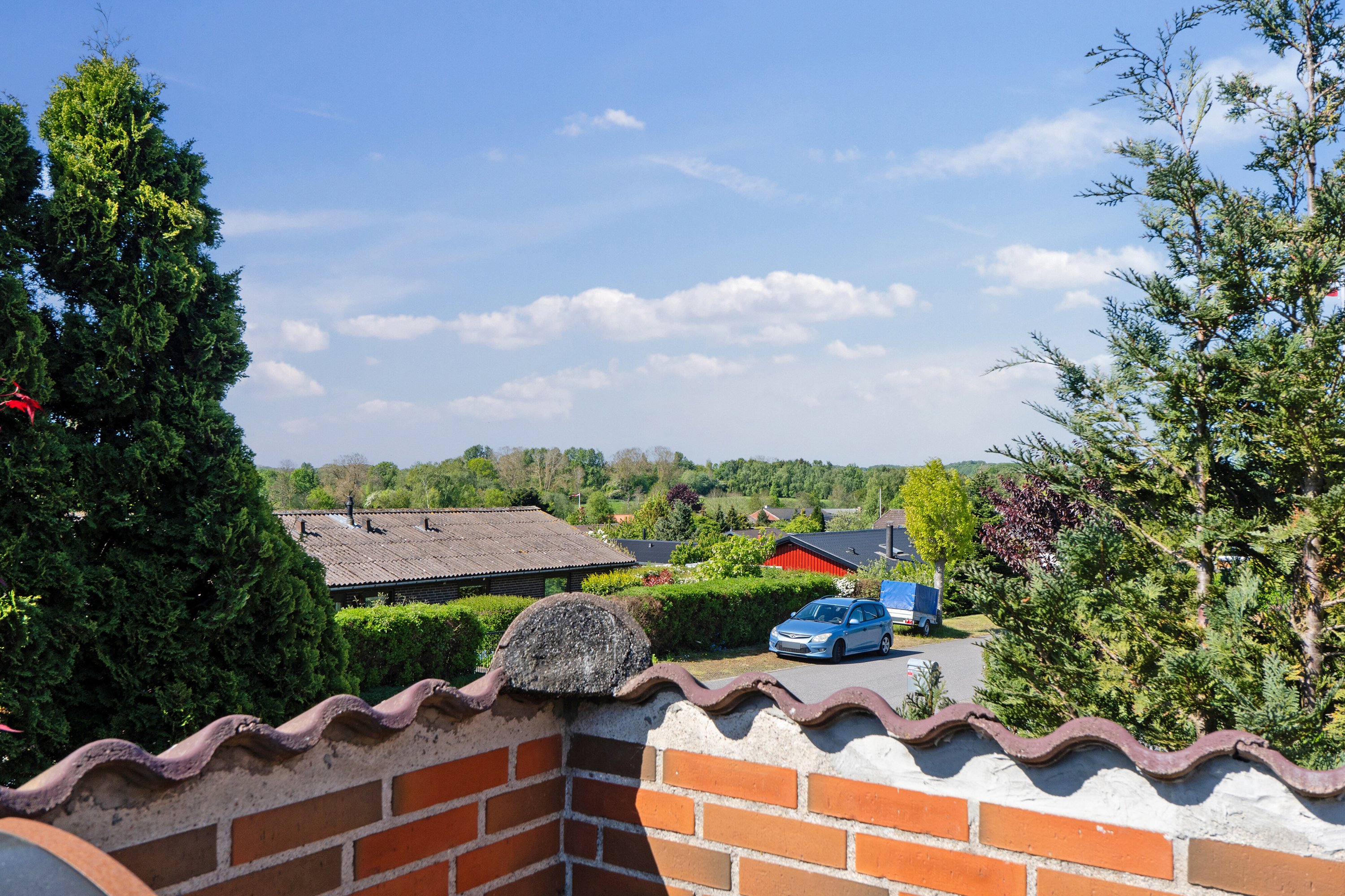 Fremhævet udendørs billede i fuldskærmstilstand. Billede af Kildebakkevej 35, Dalby, 4690 Haslev