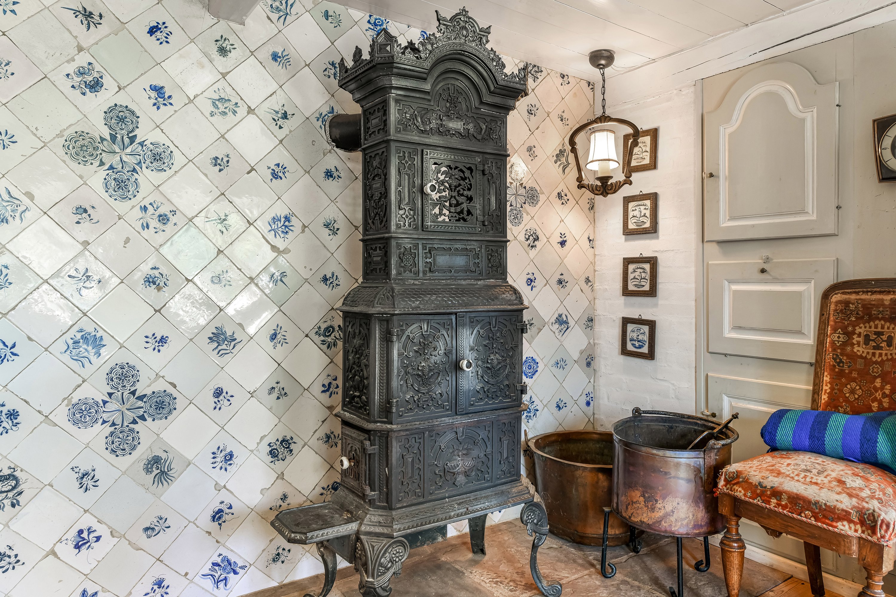 Fremhævet stue billede i fuldskærmstilstand. Billede af Øster Land 9, Sønderho, 6720 Fanø