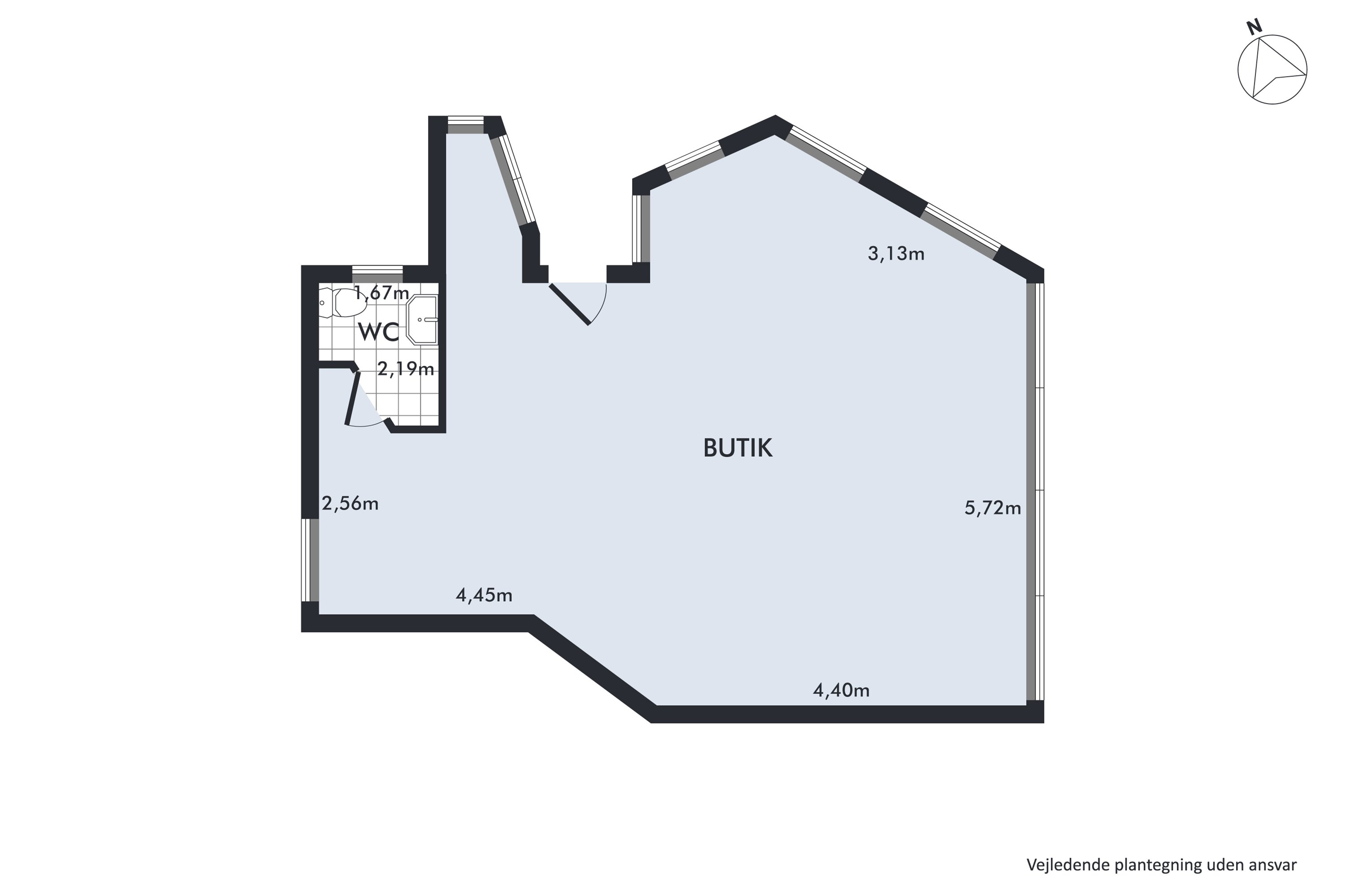 Plantegninger billede af Storegade 2 + 4, 8950 Ørsted