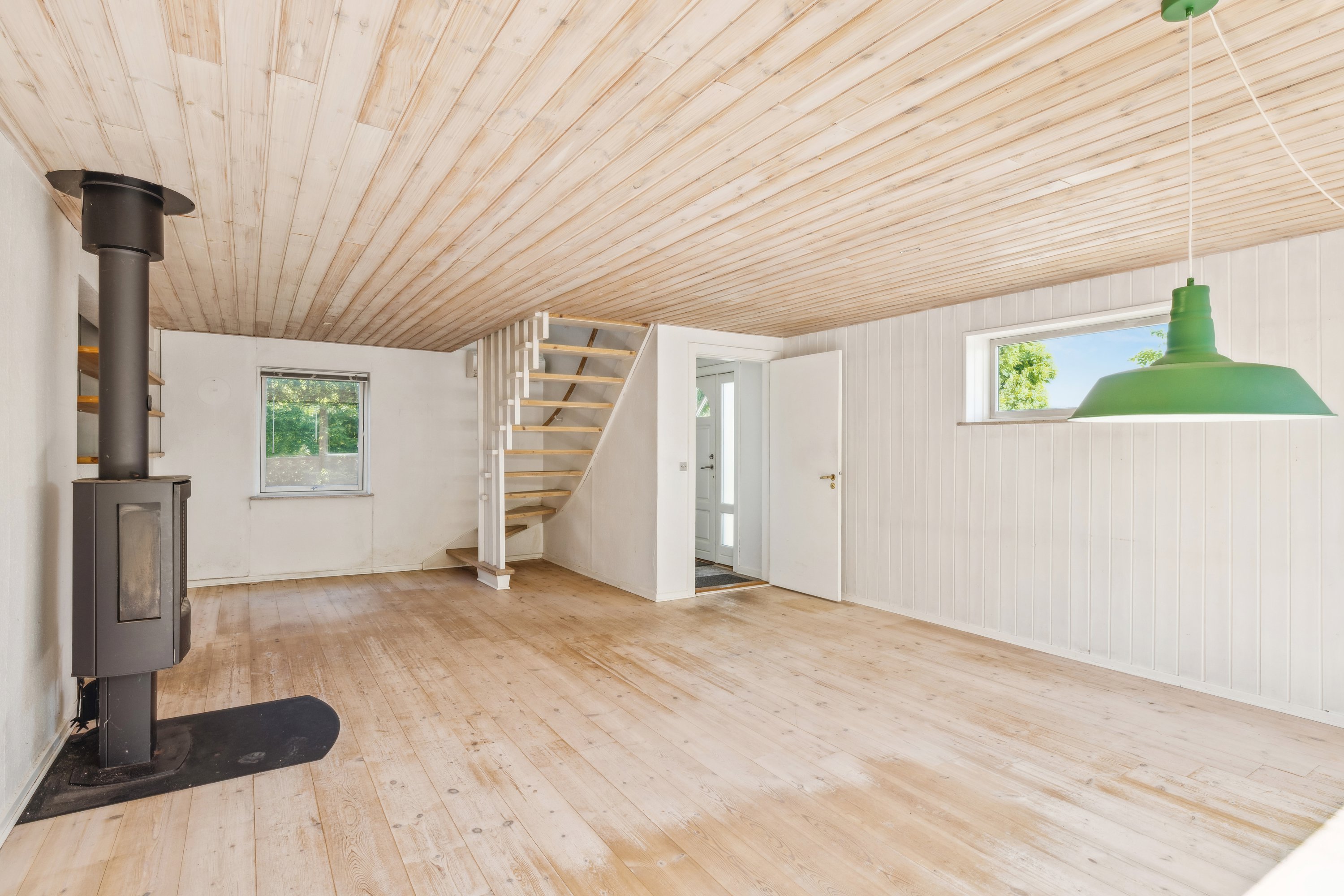 Fremhævet stue billede i fuldskærmstilstand. Billede af Sønderholmvej 8, Krajbjerg, 8543 Hornslet