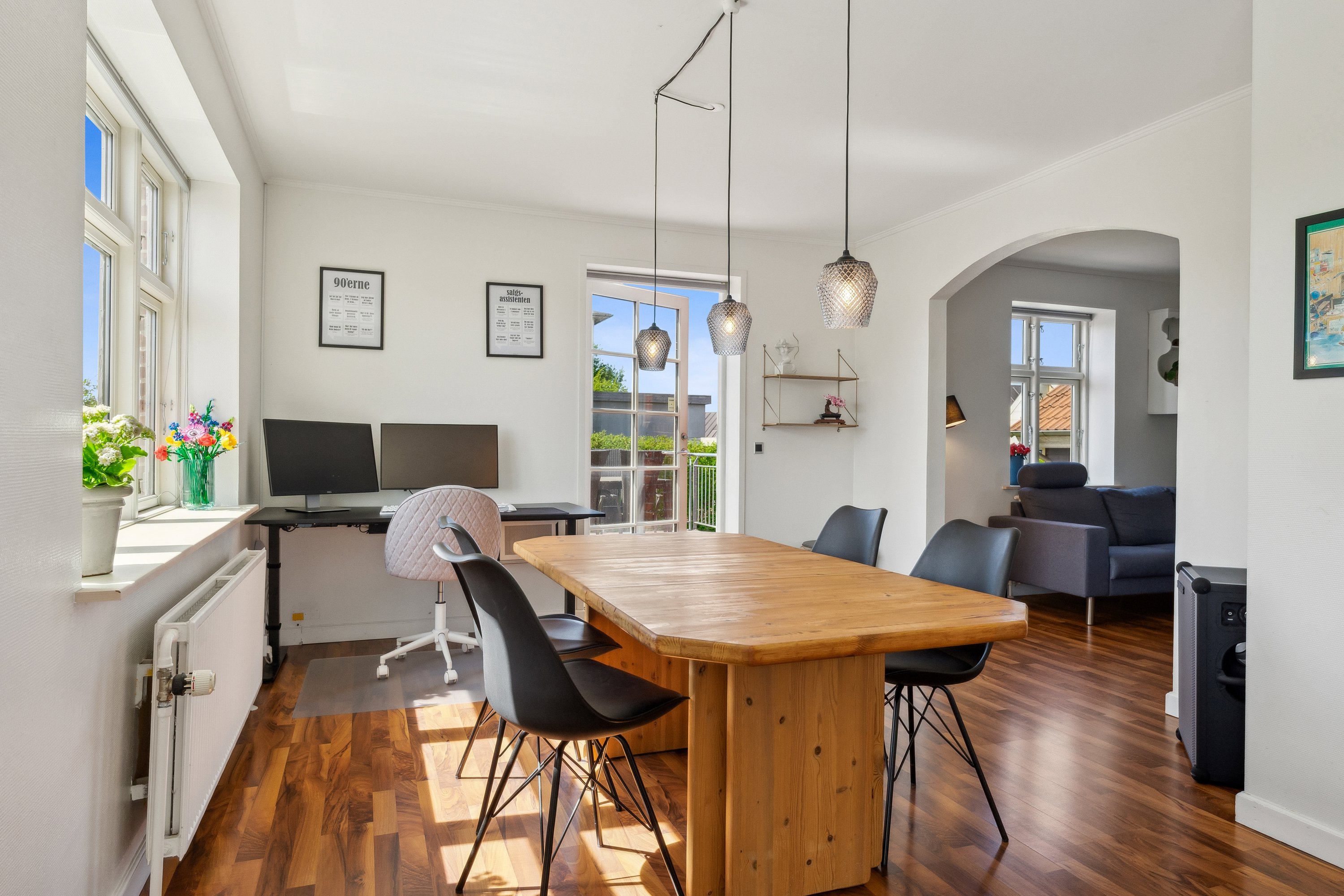 Fremhævet spisestue billede i fuldskærmstilstand. Billede af Mosevej 2, 8850 Bjerringbro