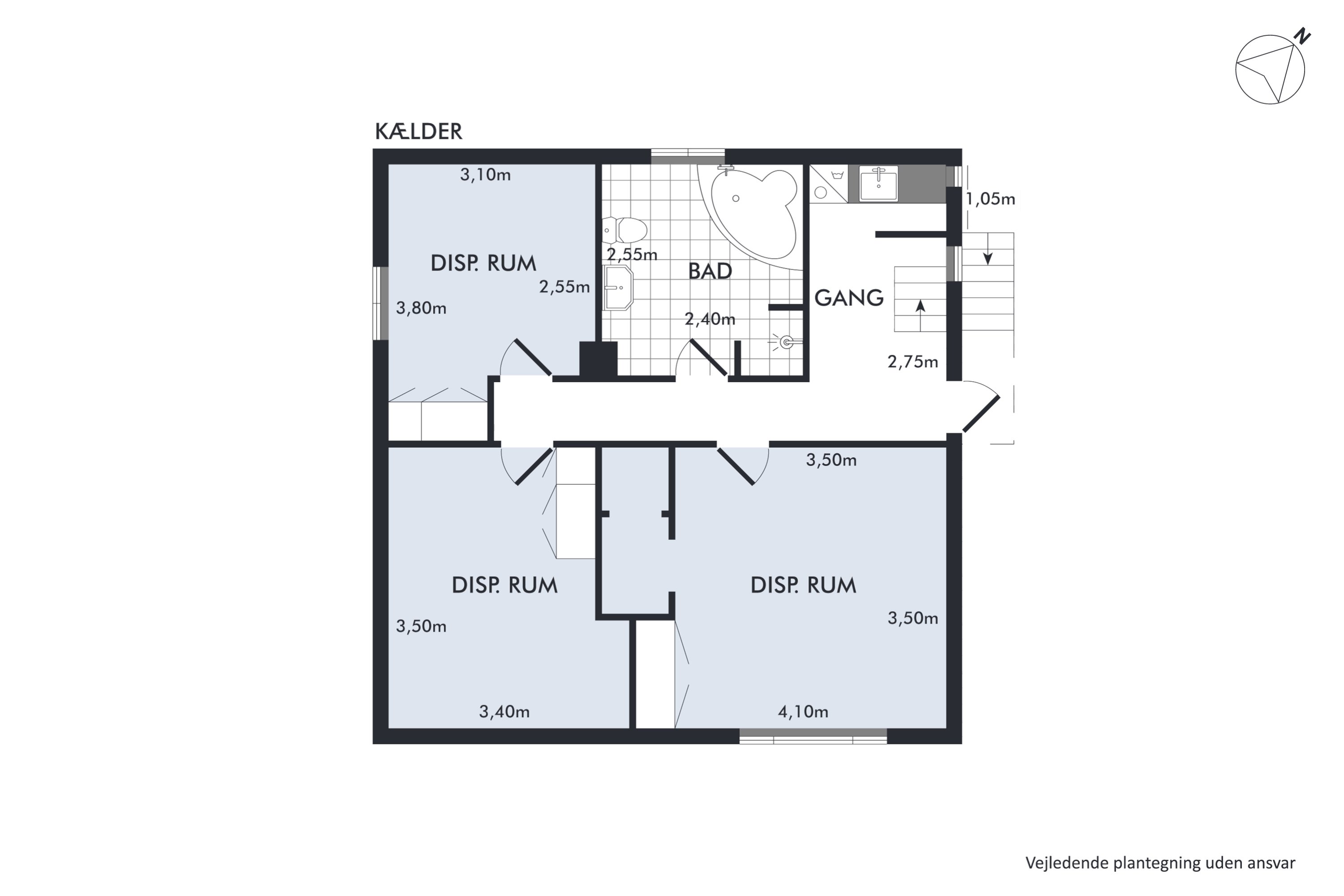 Plantegninger billede af Mosevej 2, 8850 Bjerringbro