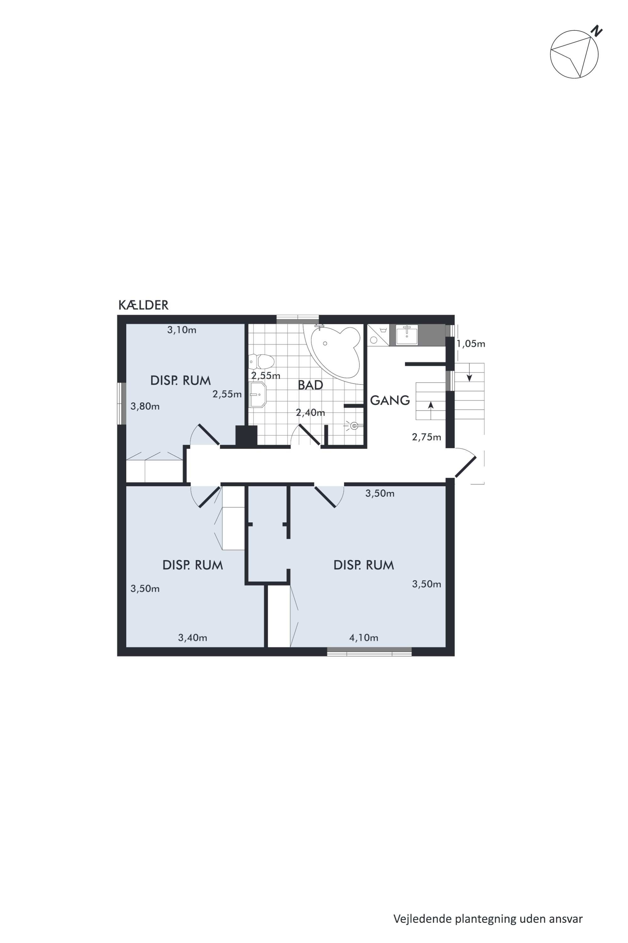 Plantegninger billede af Mosevej 2, 8850 Bjerringbro