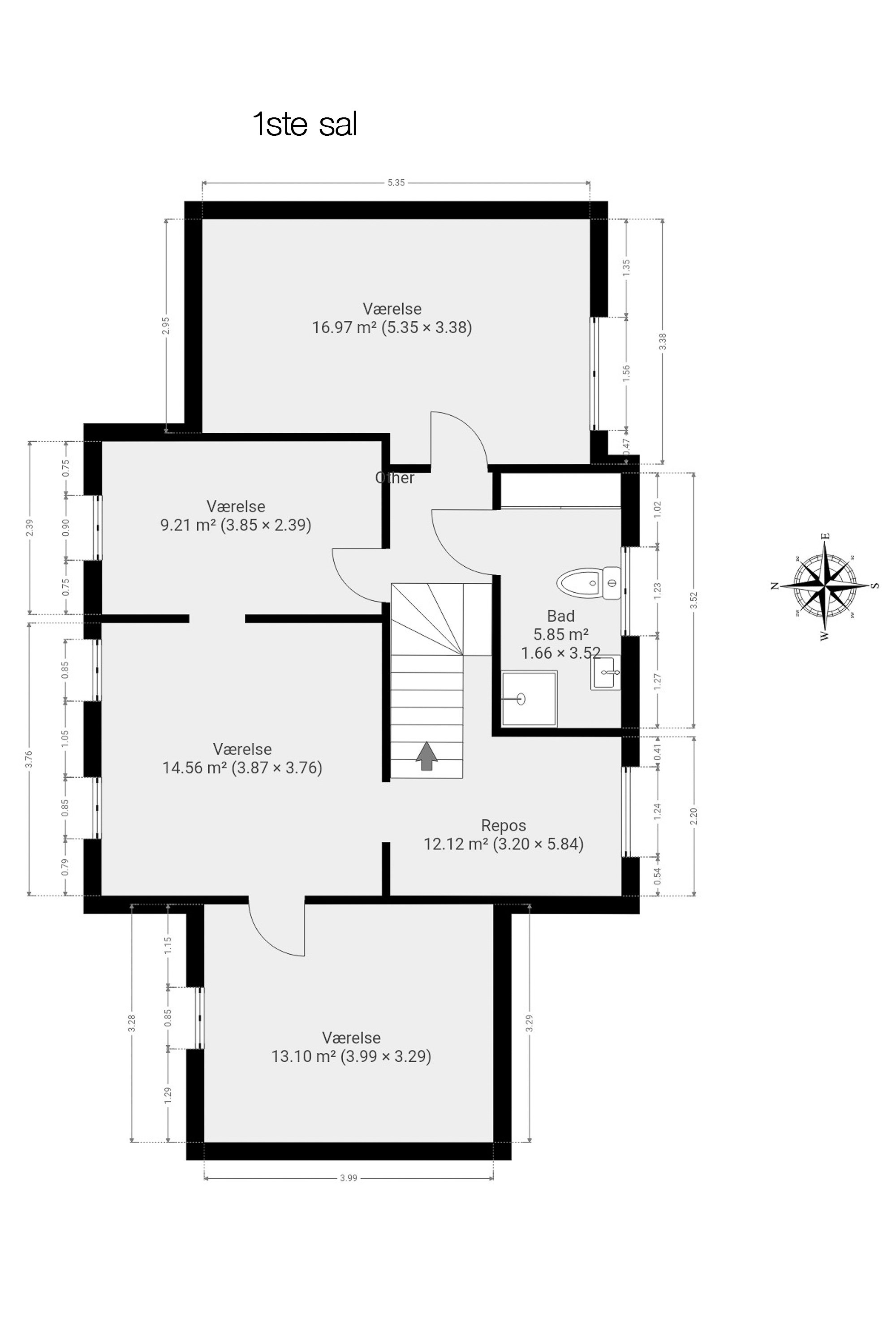 Plantegninger billede af Sjællandsgade 78, 7000 Fredericia