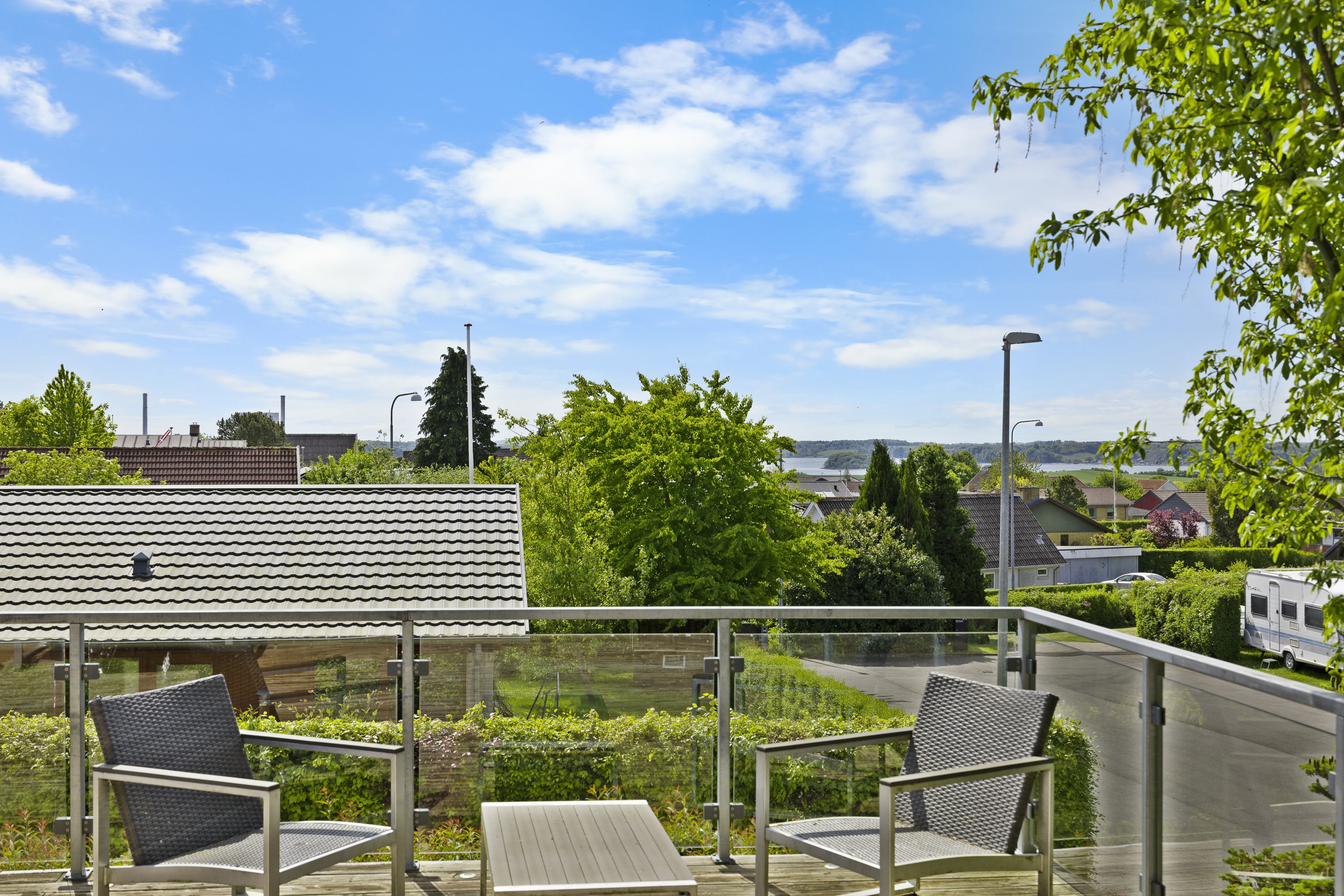 Fremhævet altan billede i fuldskærmstilstand. Billede af Granbakken 16, Taulov, 7000 Fredericia